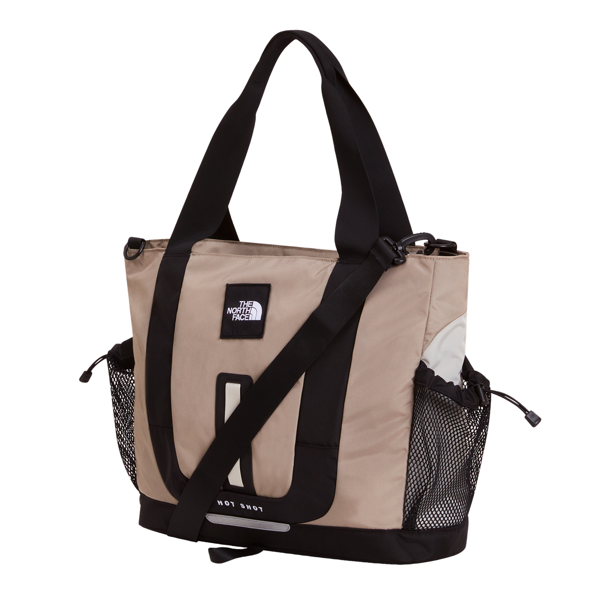 The North Face - Hot Shot Tote Dark Chestnut/Copper Si - STONE SLAB/CUMULUS CLOU - vista alternativa 3