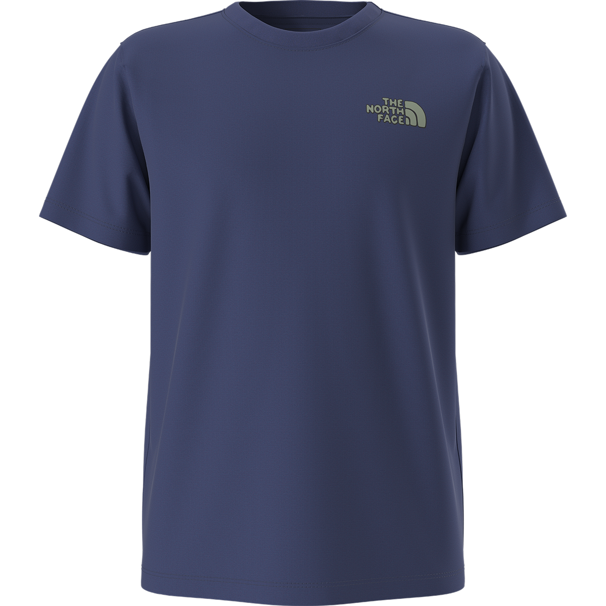 The North Face - Teen B Outdoor Regular SS Tee - Graphic Bold Blue - SHQUAILGY/CLDGY - vista alternativa 1