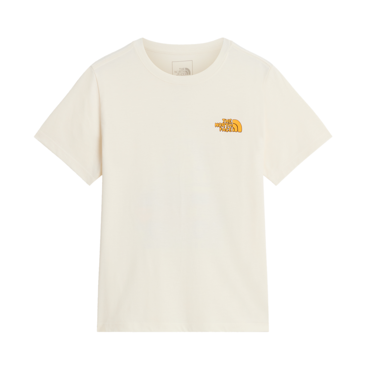 The North Face - Teen B Outdoor Regular SS Tee - Graphic Bold Blue - WHITE DUNE - vista principale