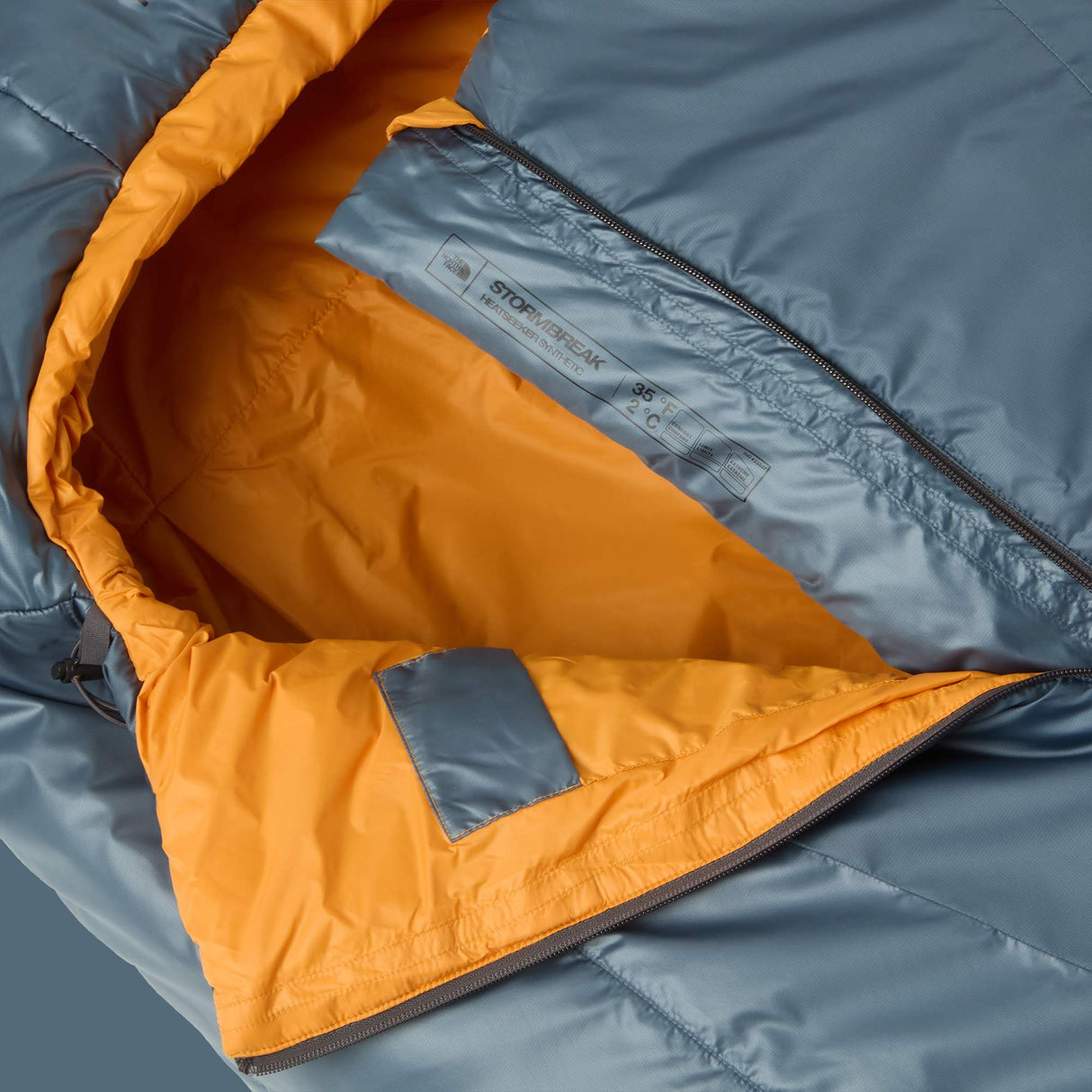 The North Face - Stormbreak 35f - Granite Grey/Dust Orang - vista alternativa 4