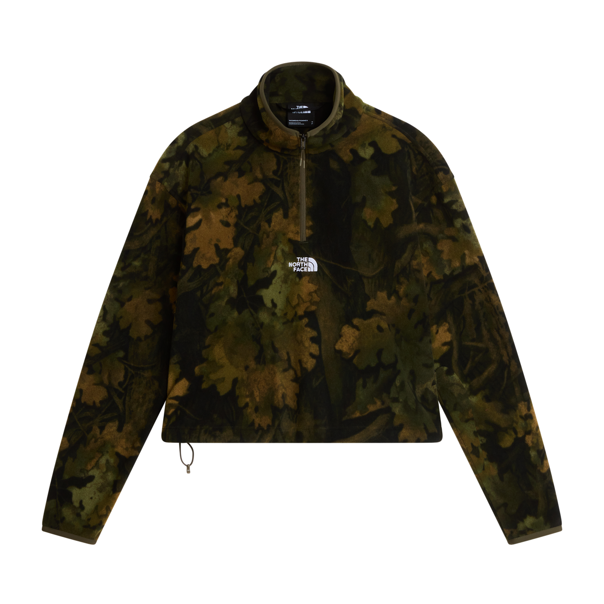 The North Face - Novelty Logo Glacier 1/4 Zip - Print da donna - SHPRPLSG/GRYSTB - vista principale