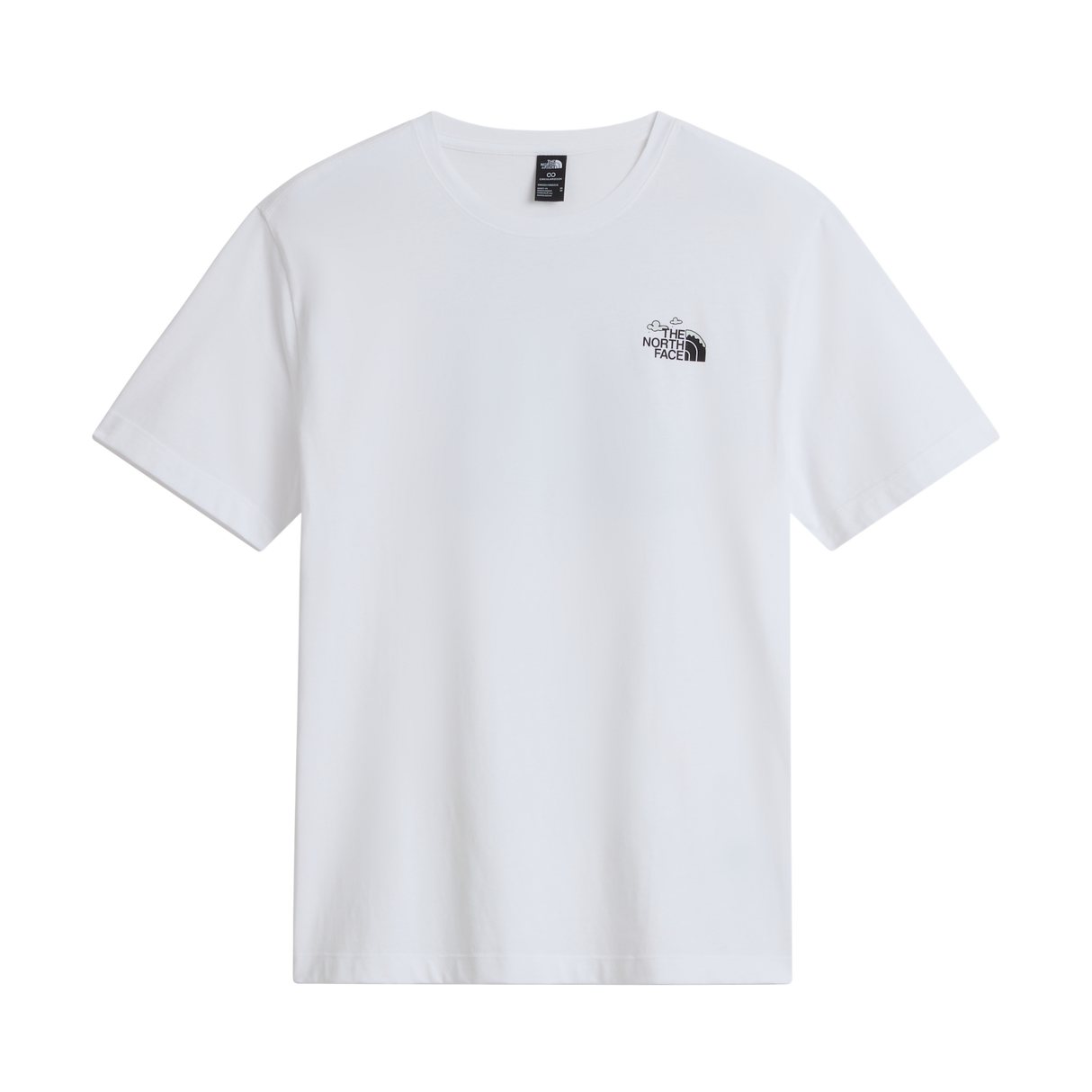 The North Face - Nat High Society Rlx Ss Tee-graphic unisex - TNF WHITE - vista principale