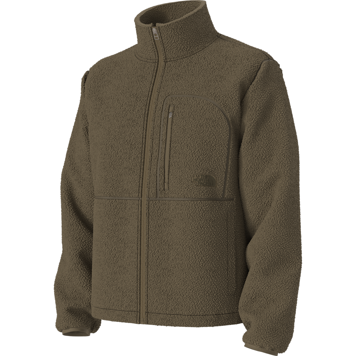 The North Face - Extreme Pile 2 full-zip Jacket Caraway Seed da uomo - TNFBLK/BRNNRABL - vista alternativa 12