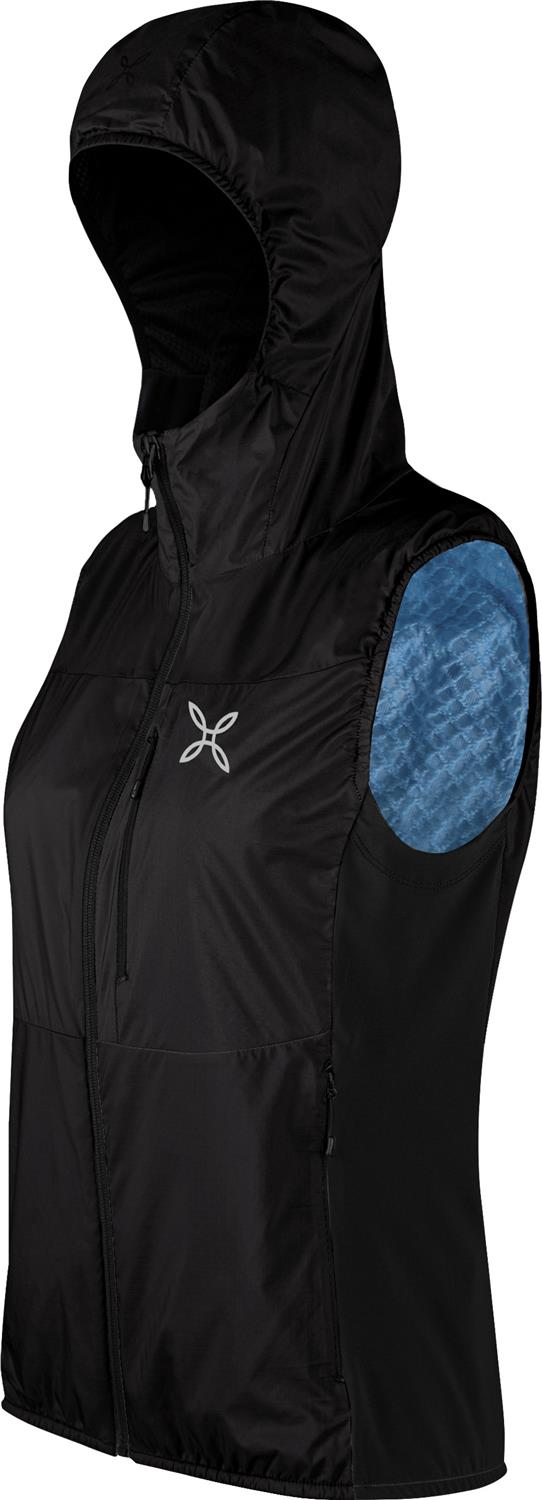 Montura - TRACCIA OCTA HOODED VEST WOMAN — BLACK — Immagine 2