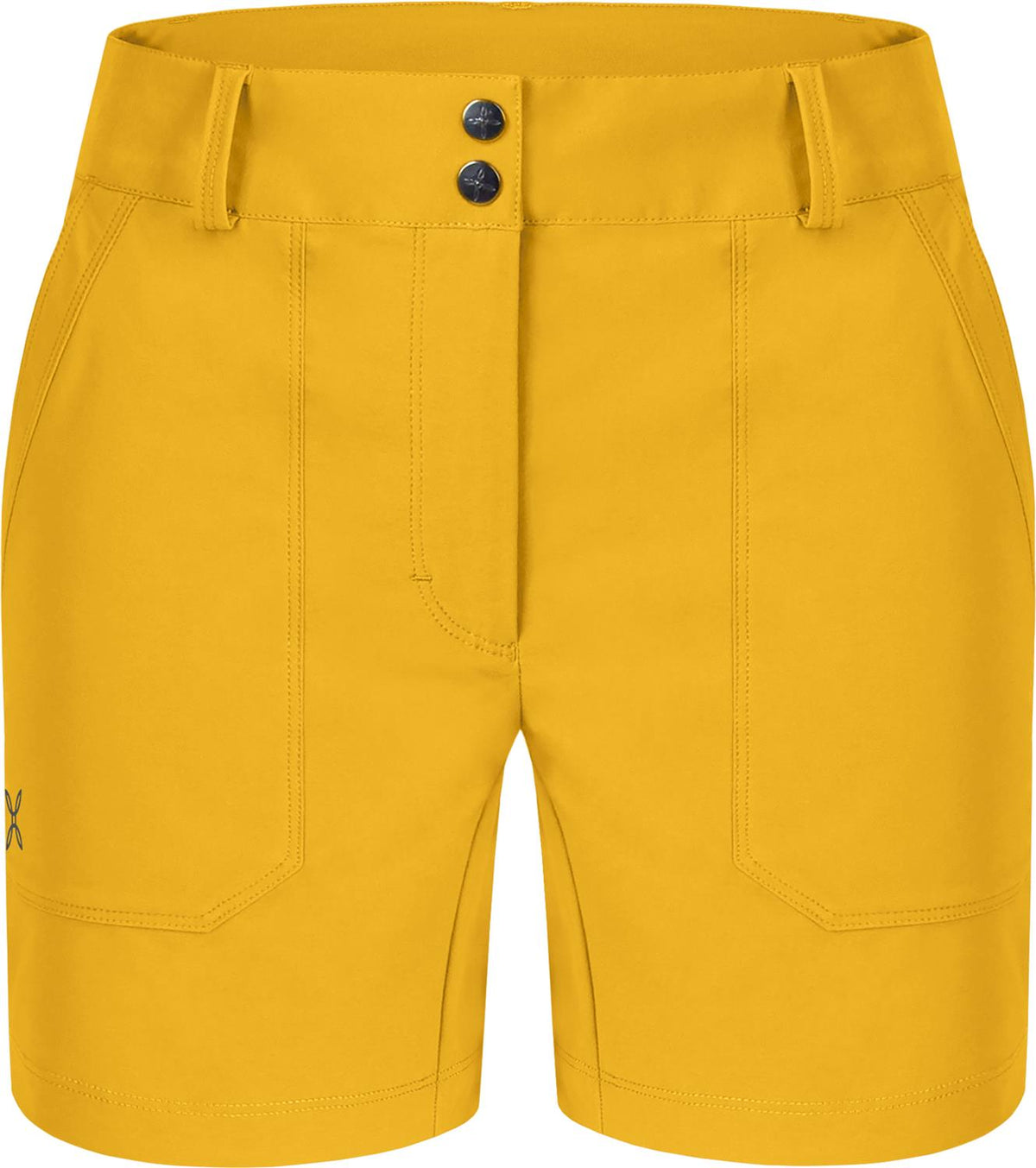 Montura - SARZANA SHORTS WOMAN — MUSTARD — Vista frontale 1