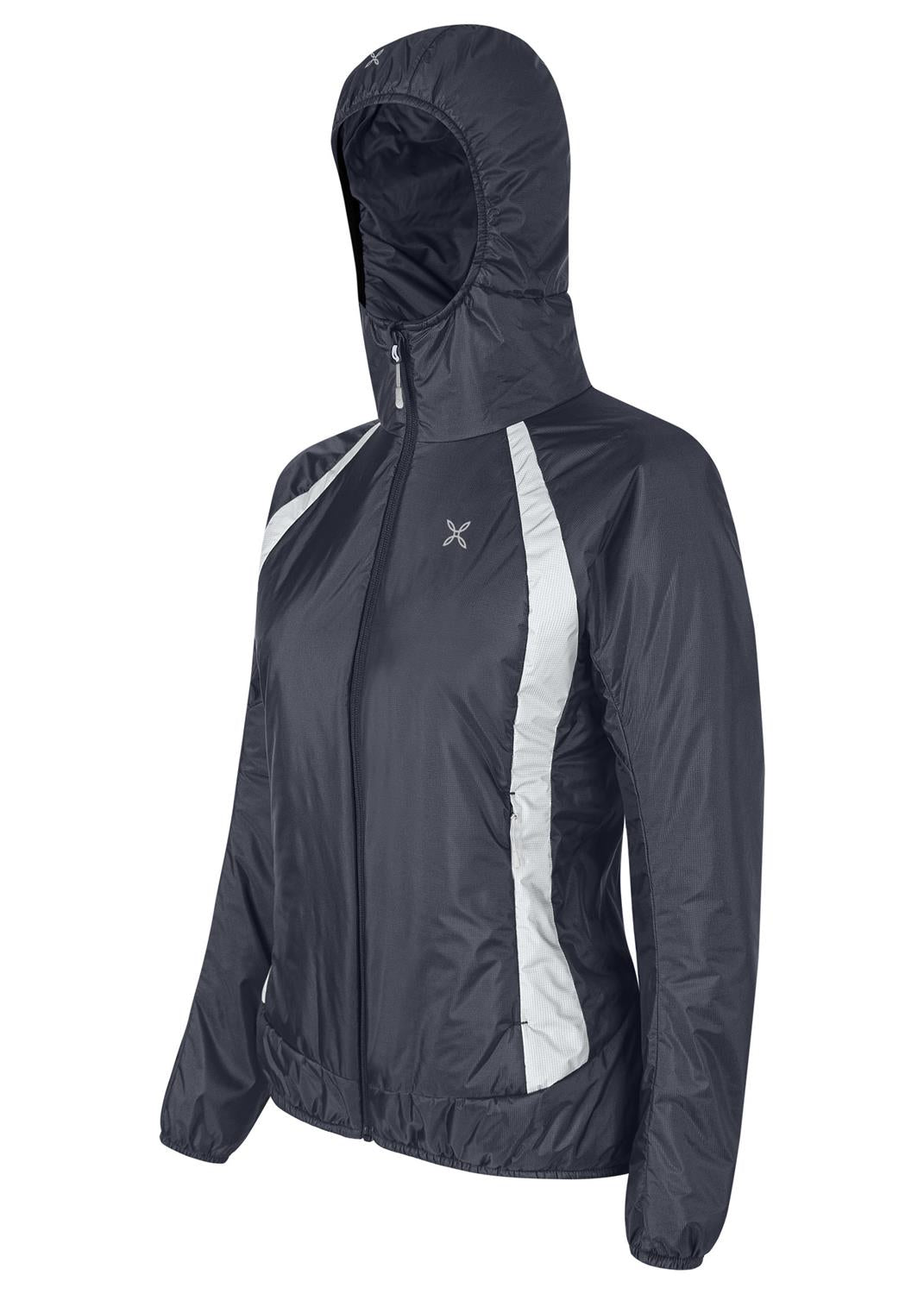 Montura - VULCAN 2.0 JACKET WOMAN — GRAPHITE BLUE/QUIET GREY — Immagine 2