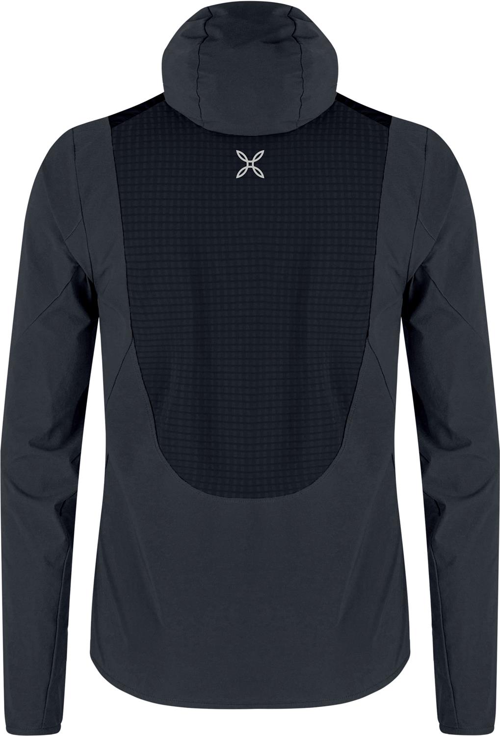 Montura - TRACE HYBRID JACKET — ANTRACITE/ORANGE — Vista posteriore 3