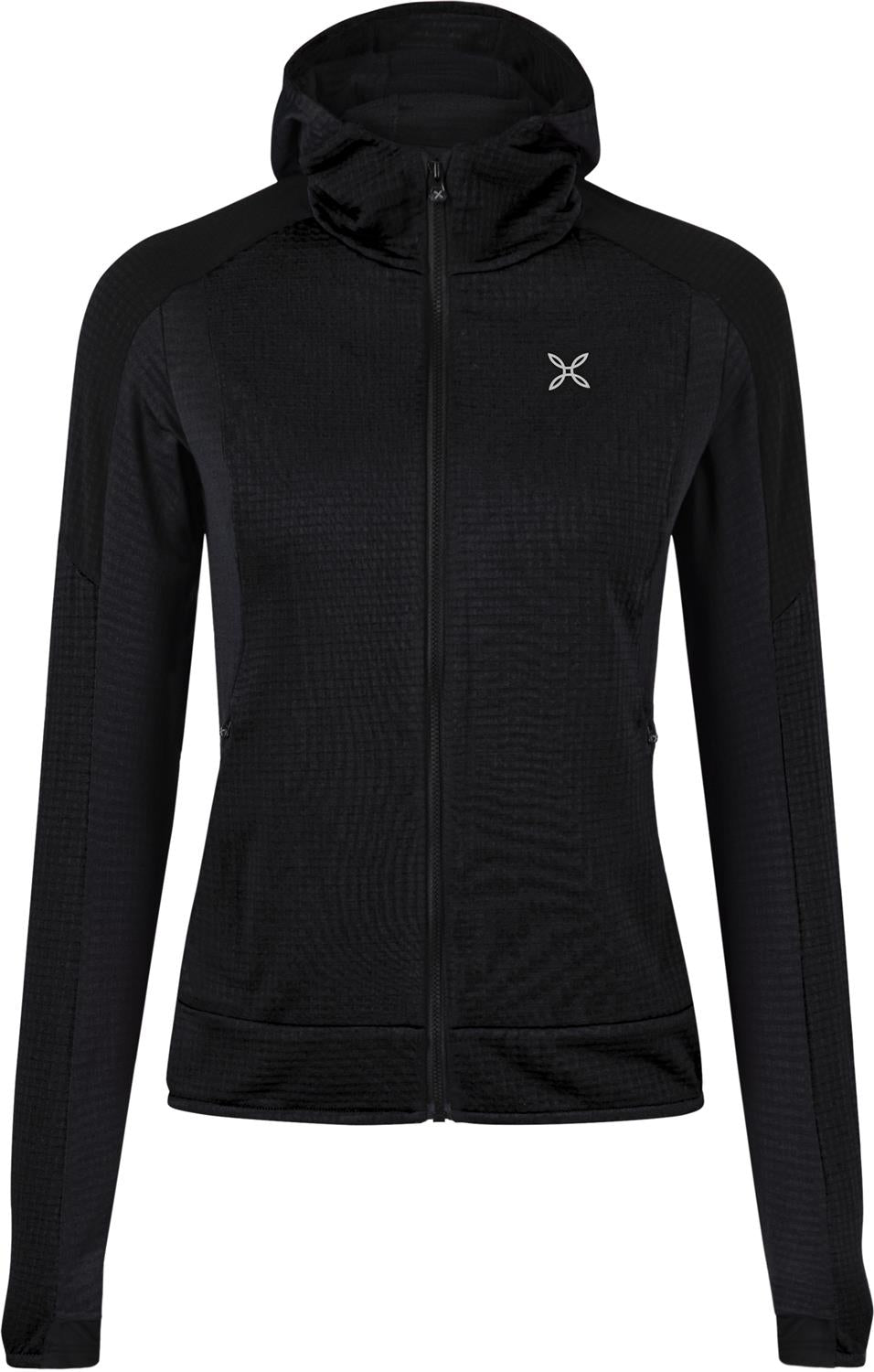 Montura - STRETCH COLOR 2 MAGLIA WOMAN — BLACK — Vista frontale 1