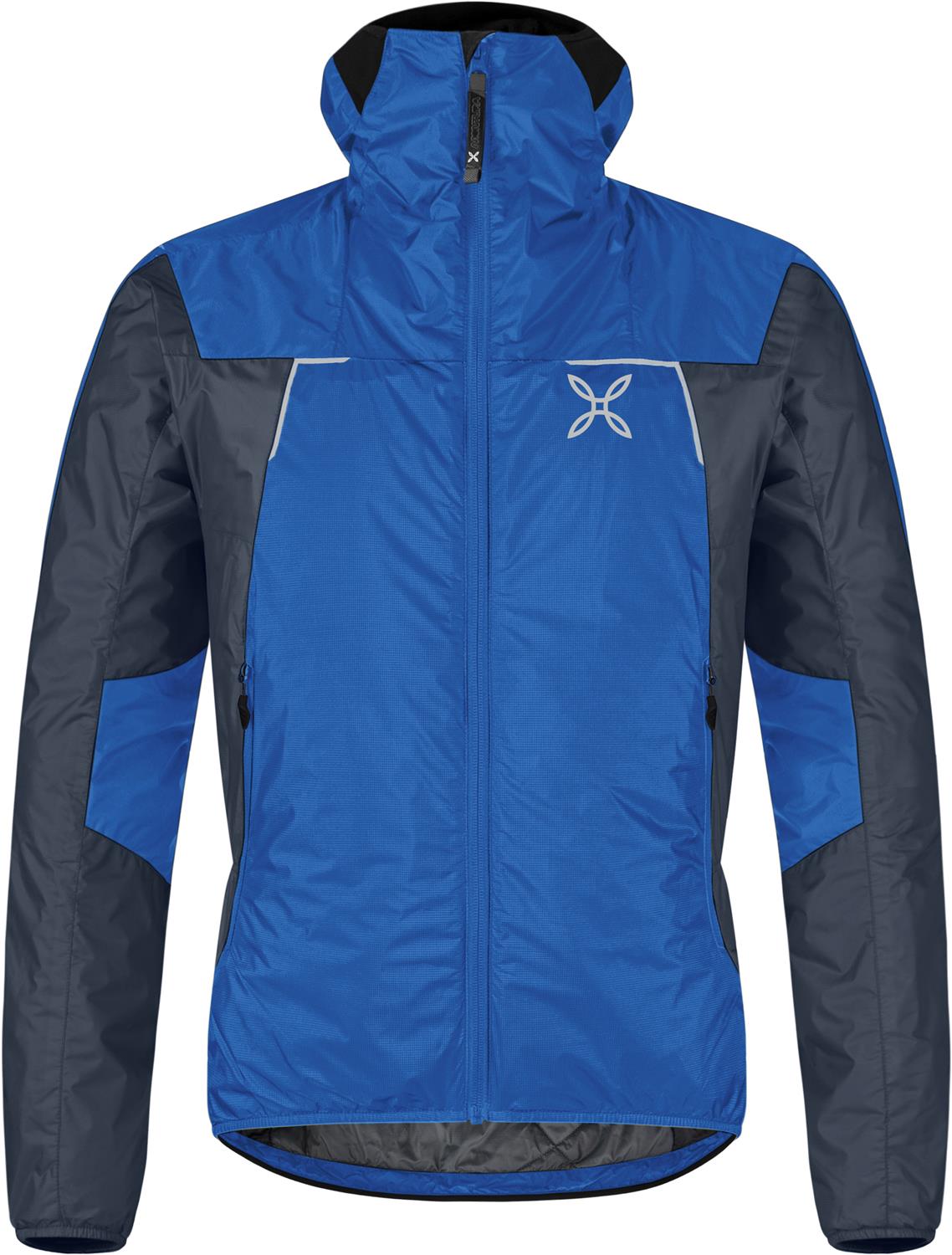 Montura - SKISKY 2.0 JACKET — B.BLUE/GRAPHITE BLUE — Vista frontale 1