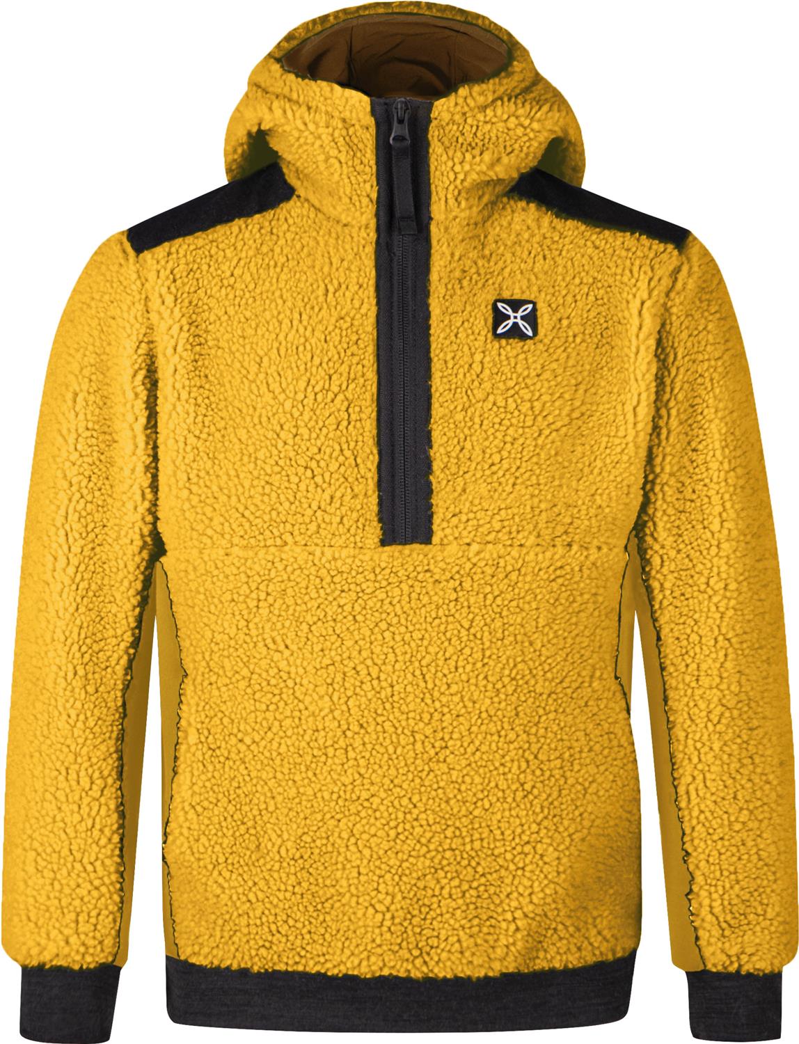 Montura - SHERPA HALF ZIP MAGLIA KIDS — MUSTARD — Vista frontale 1