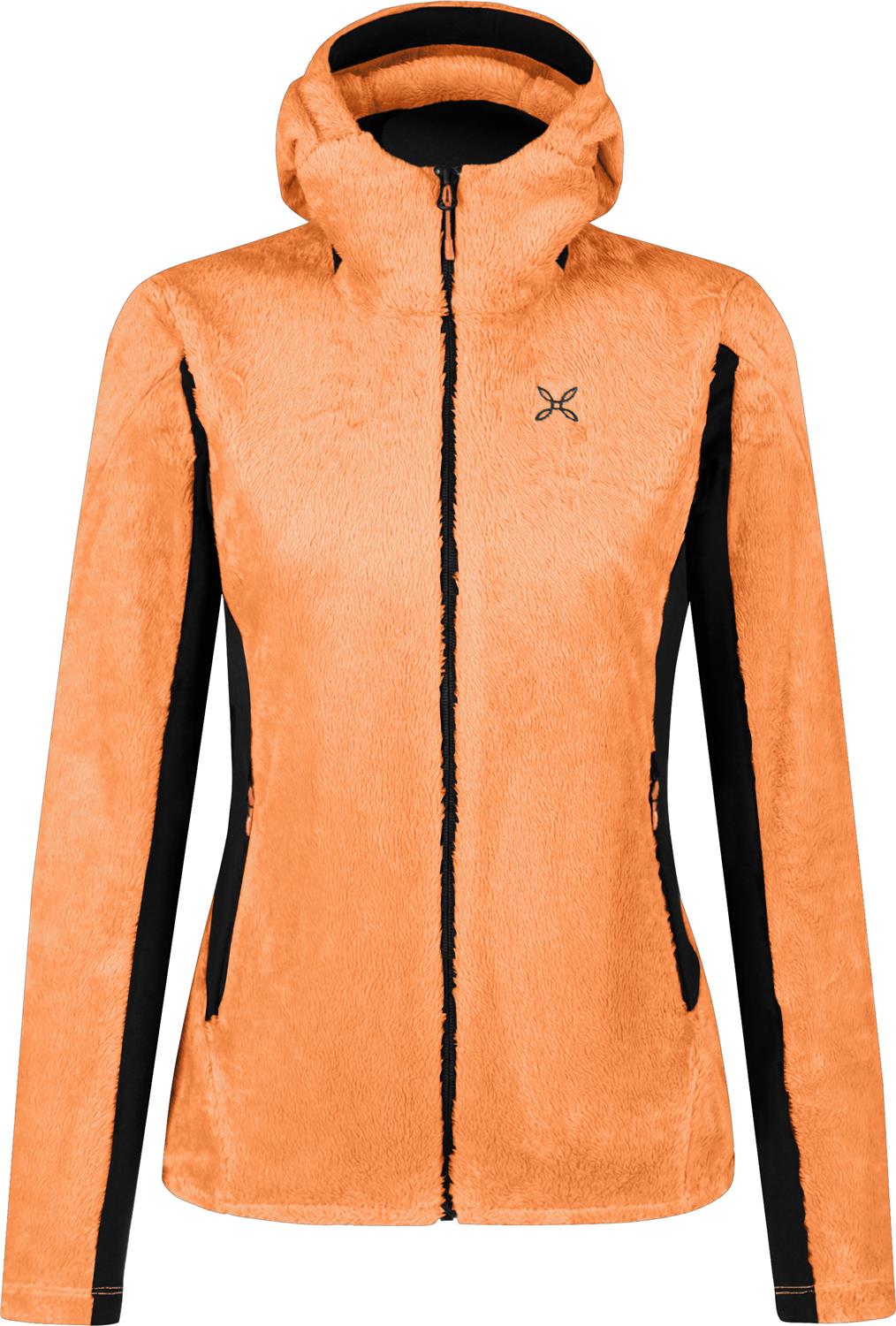 Montura - POLAR STYLE HOODED JKT WOMAN — MELON — Vista frontale 1