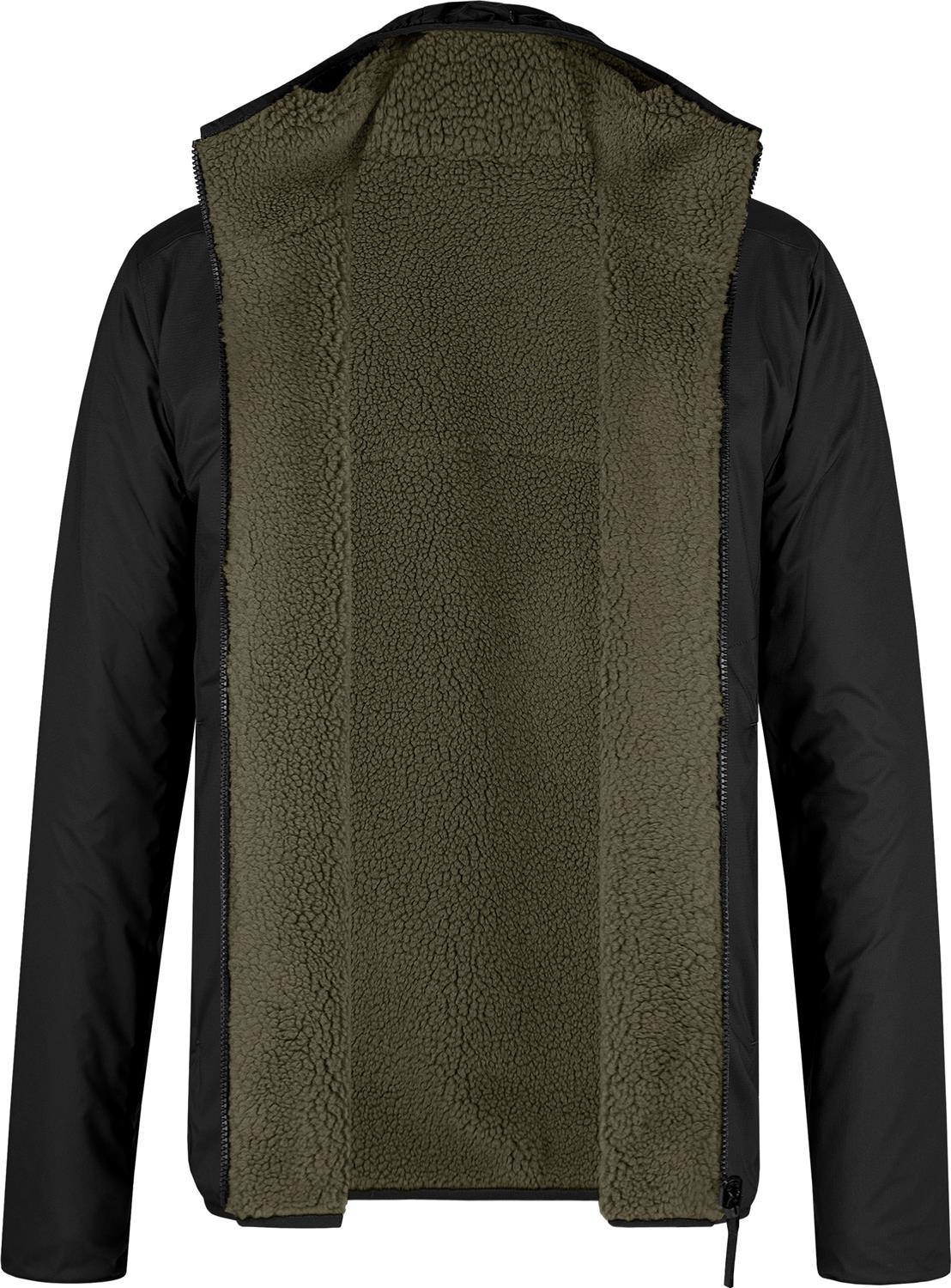 Montura - SHERPA REVERSIBLE JACKET — BLACK/VERDE SALVIA — Immagine 4