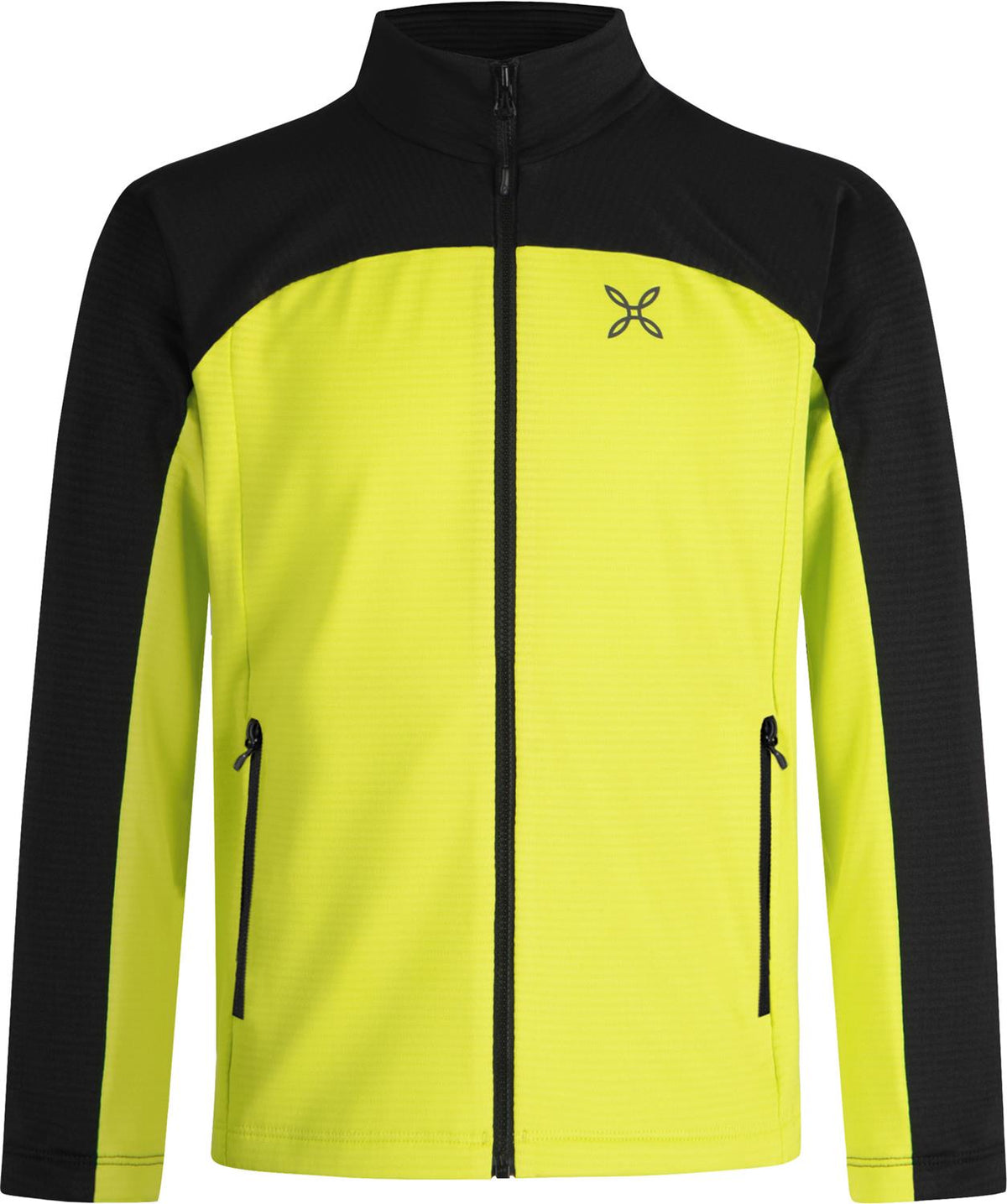 Montura - GRID LIGHT MAGLIA KIDS — VERDE LIME/BLACK — Vista frontale 1