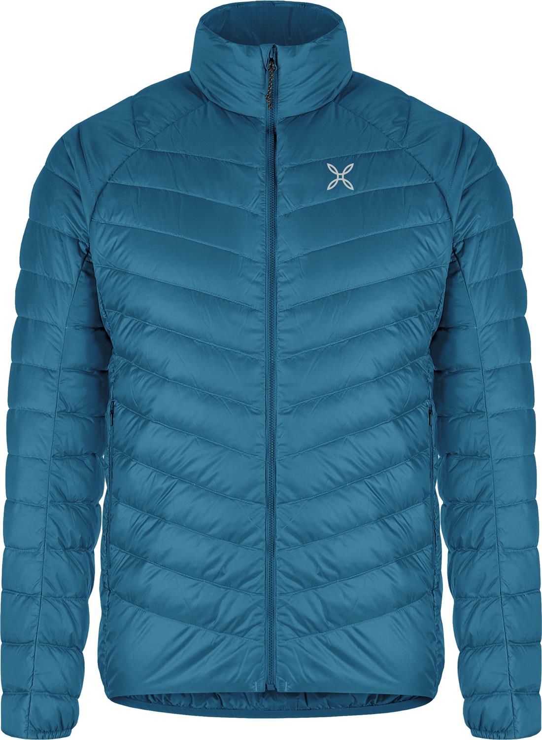 Montura - BREEZE DUVET JACKET — STEEL BLUE — Vista frontale 1