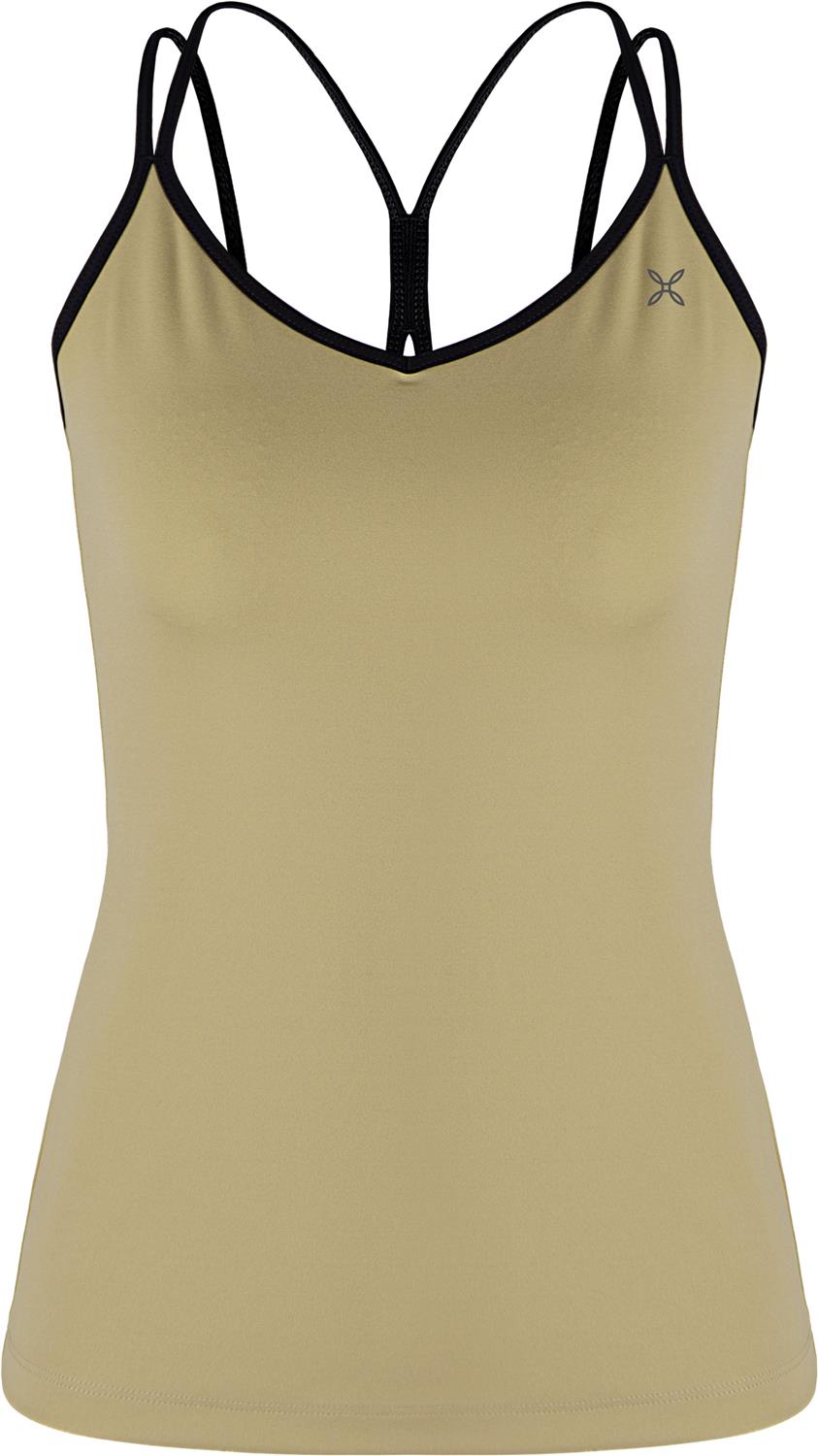 Montura - CRIMP CROSS CANOTTA WOMAN — DESERT BEIGE — Vista frontale 1