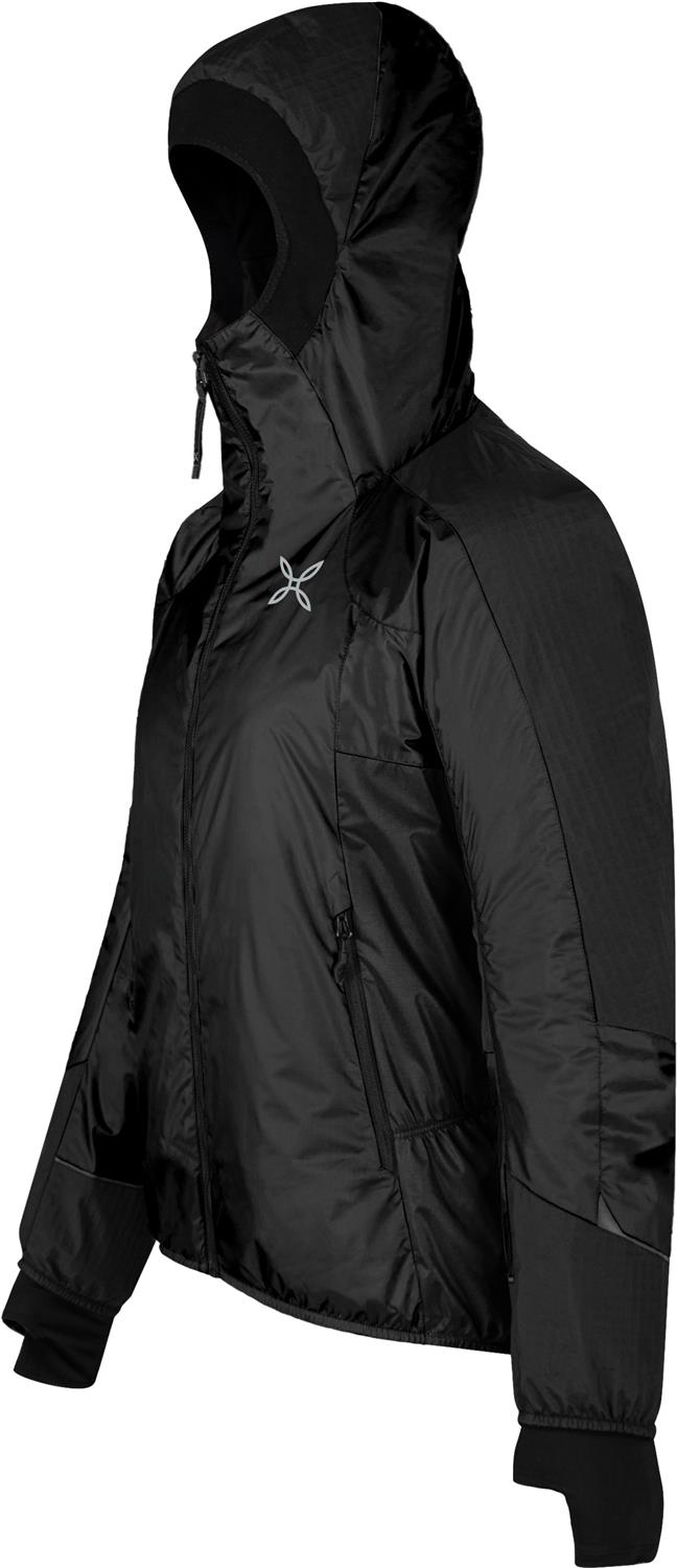 Montura - SKISKY EVO HOODED JACKET WOMAN — BLACK — Immagine 2