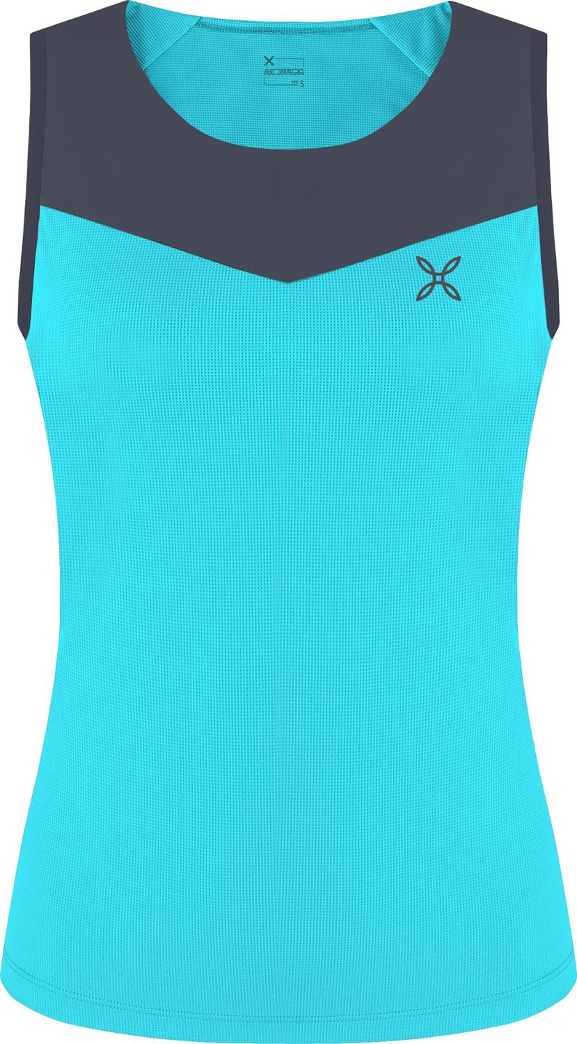 Montura - HADE CANOTTA WOMAN — TURQUOISE/GRAPHITE BLUE — Vista frontale 1