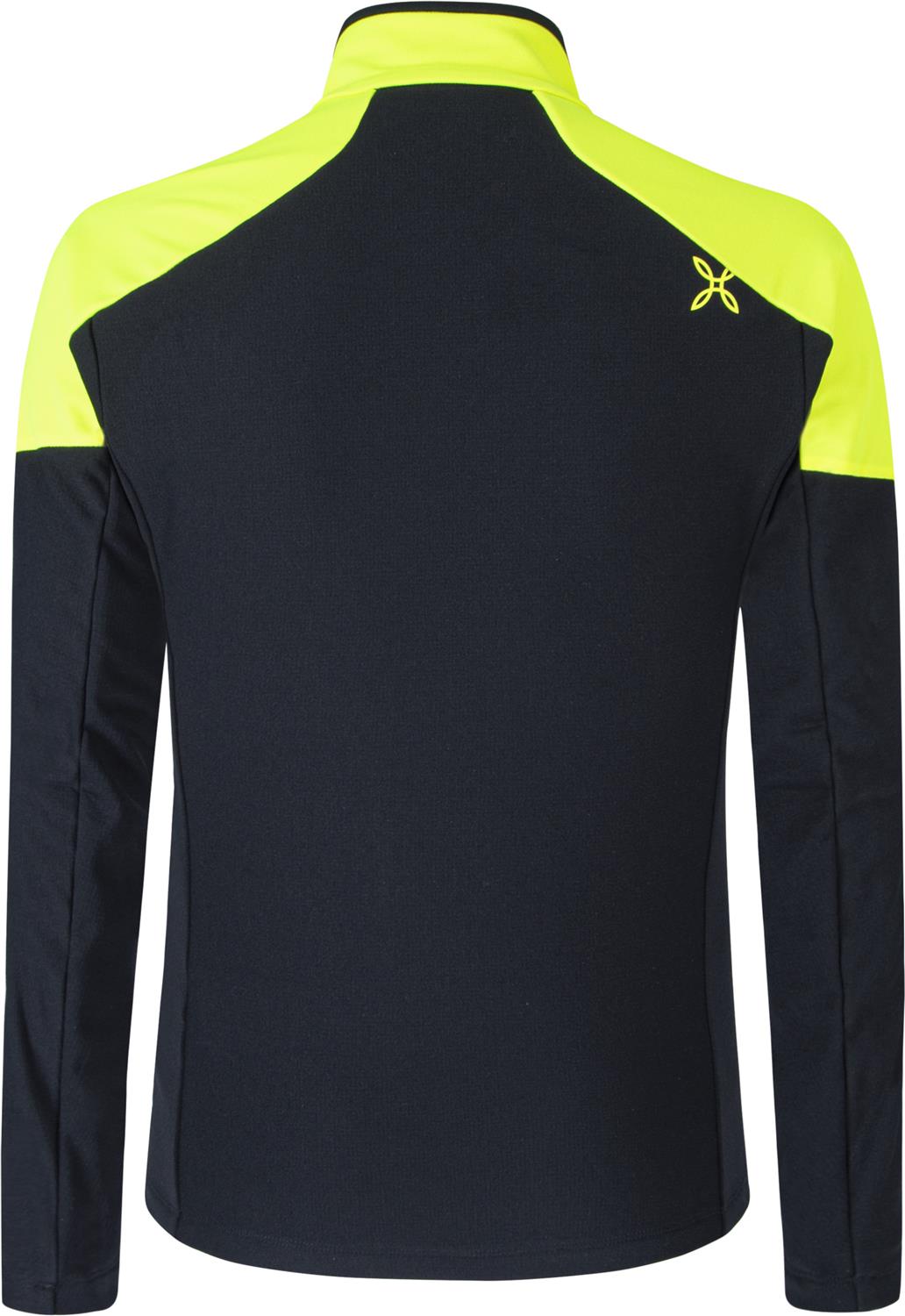 Montura - FORCE ANORAK — BLACK/GIALLO FLUO — Vista posteriore 2