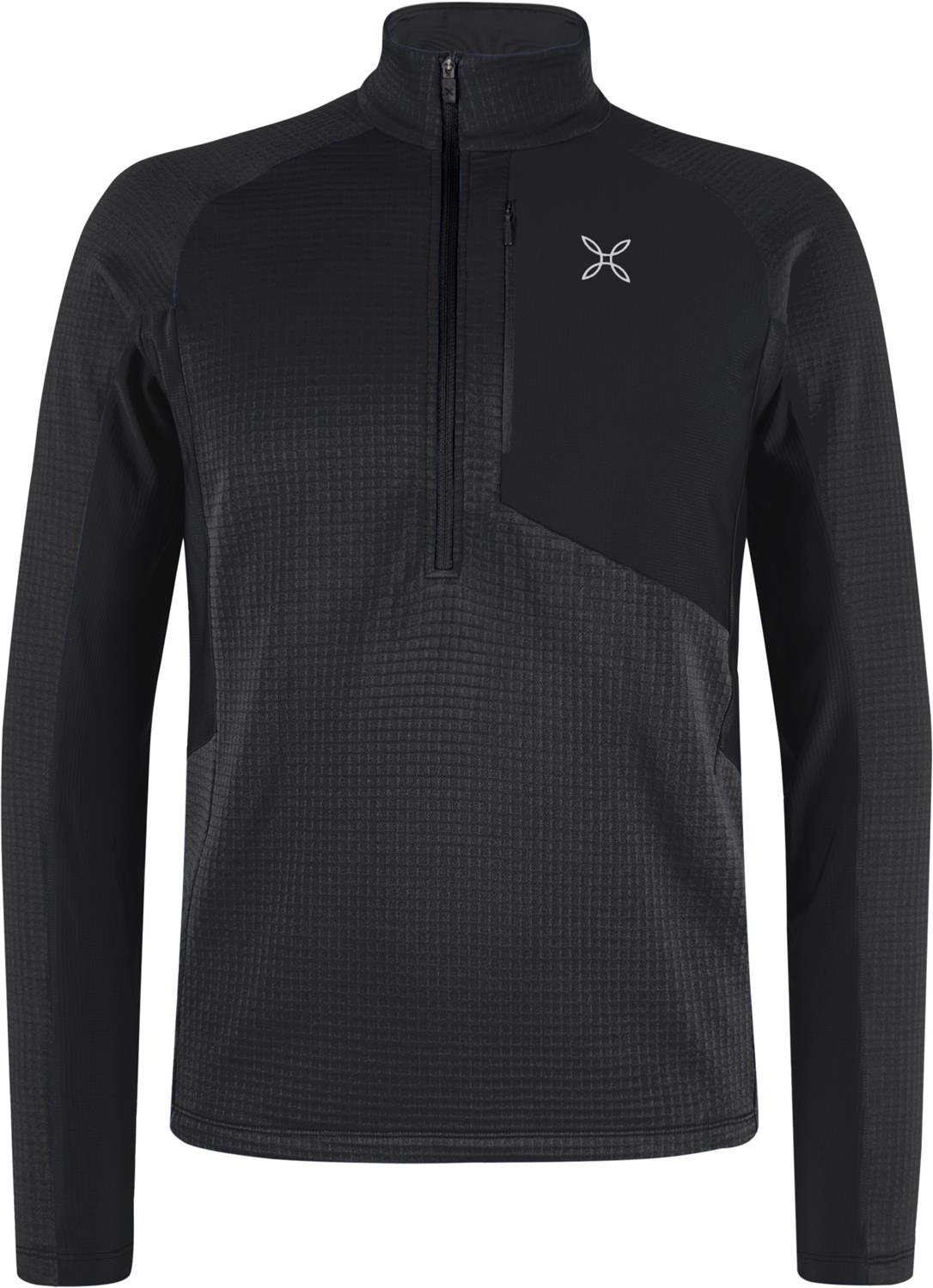 Montura - STRETCH COLOR 3 ANORAK — BLACK — Vista frontale 1