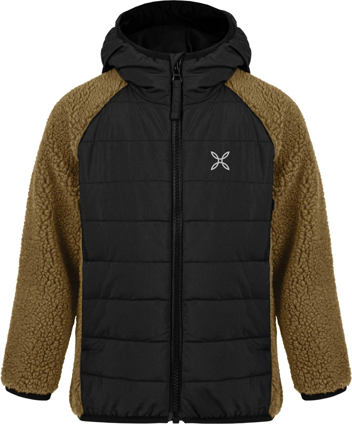 Montura - SHERPA HYBRID JACKET BABY — BRONZE BROWN — Vista frontale 1