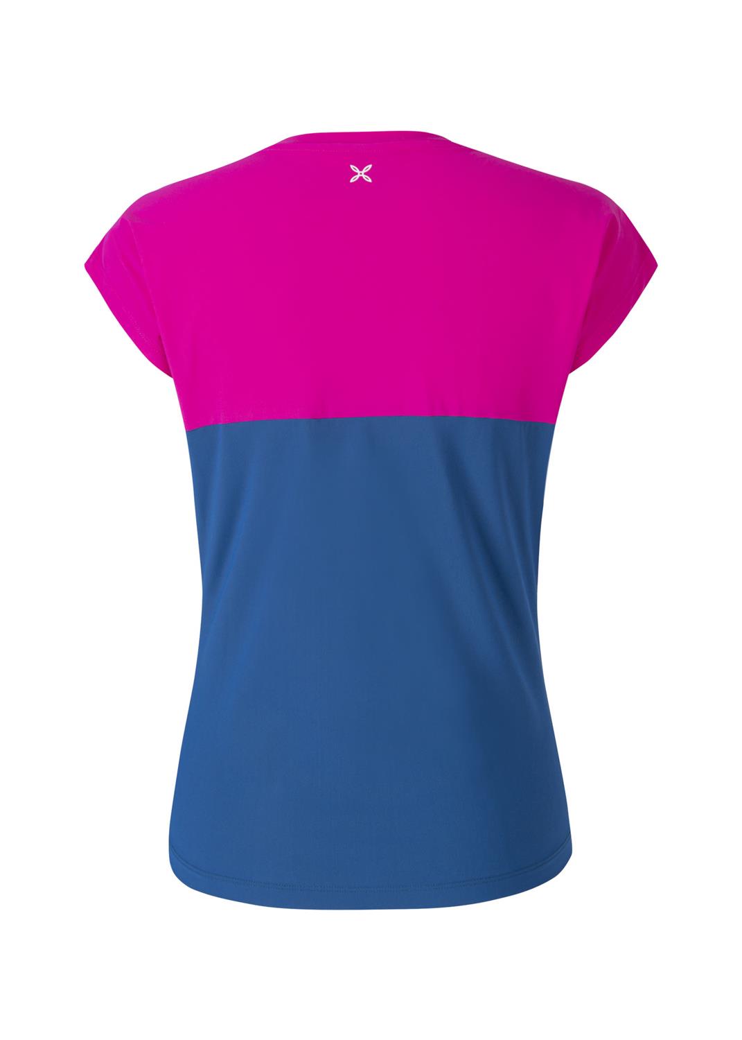 Montura - FELICITY COLOR T-SHIRT WOMAN — DEEP BLUE/INTENSE VIOLET — Vista posteriore 2