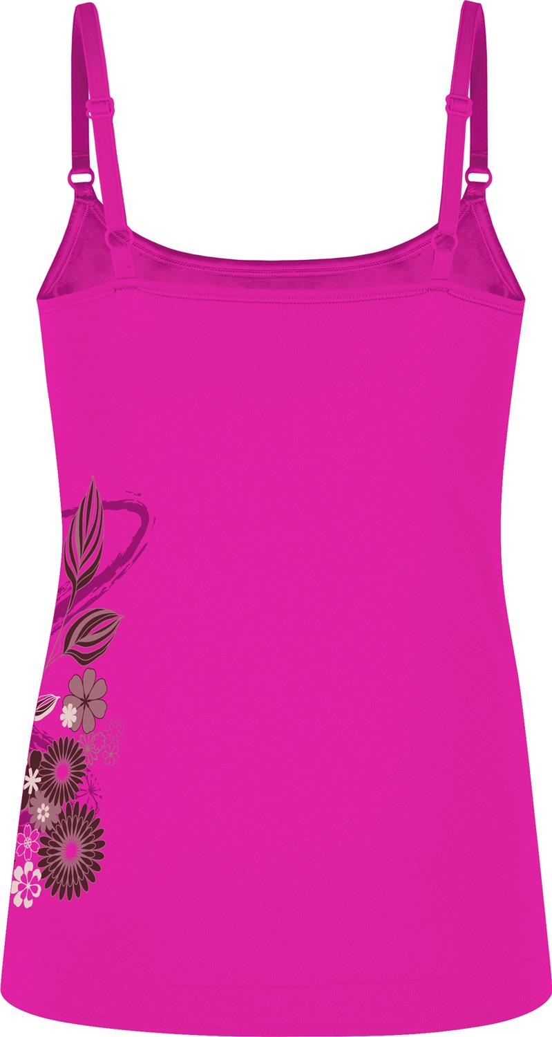Montura - FLOWER SEAMLESS CANOTTA WOMAN — INTENSE VIOLET — Vista posteriore 2