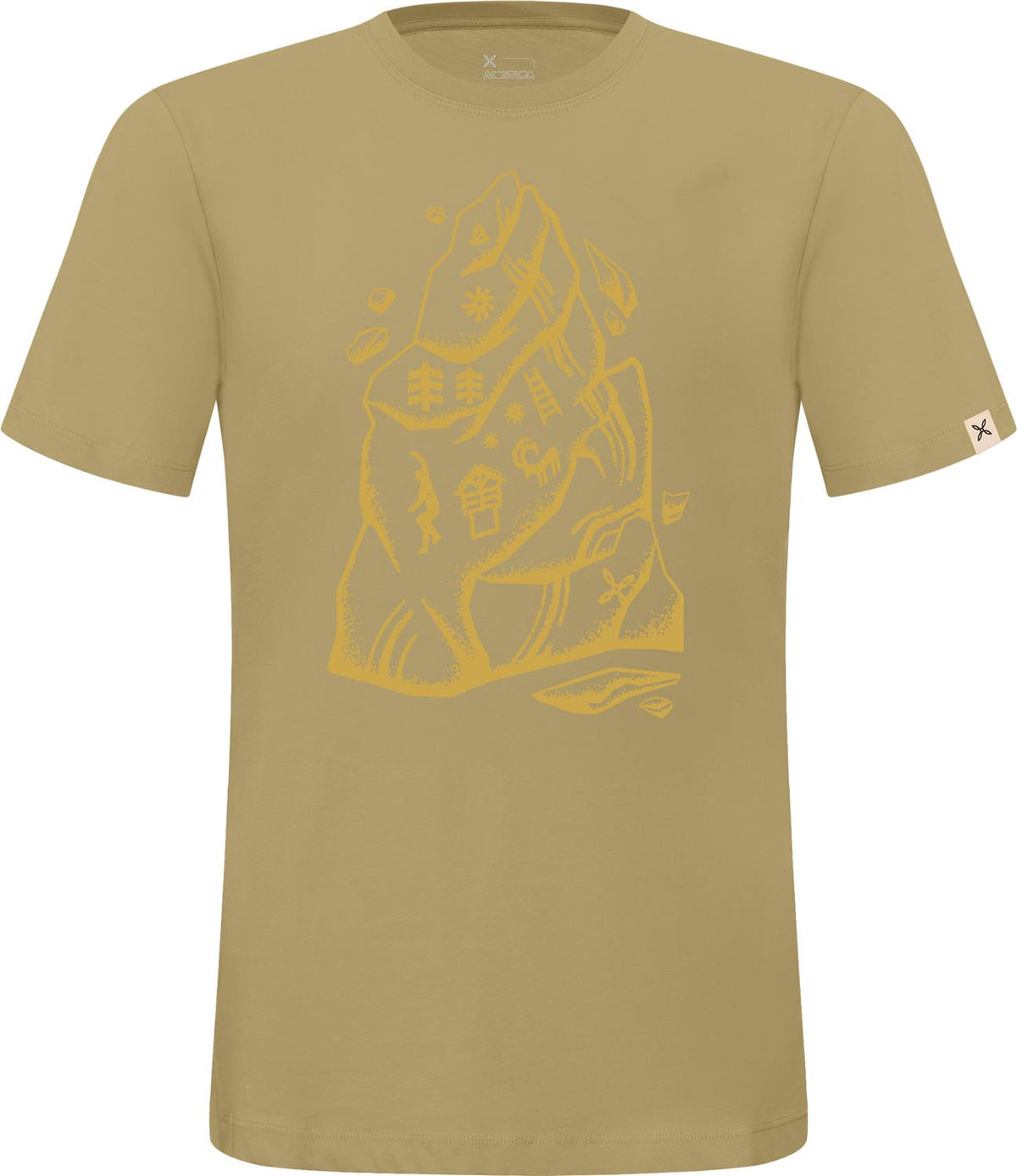 Montura - SPIRE T-SHIRT — DESERT BEIGE — Vista frontale 1