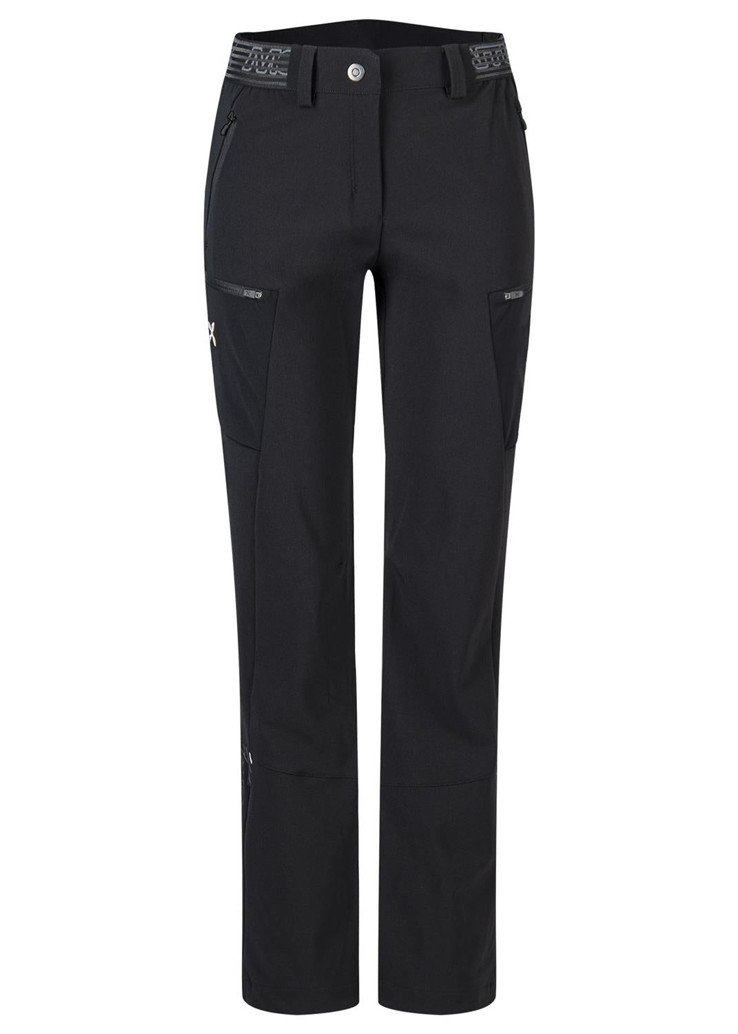 Montura - TRACE PANTS WOMAN — BLACK — Vista frontale 1