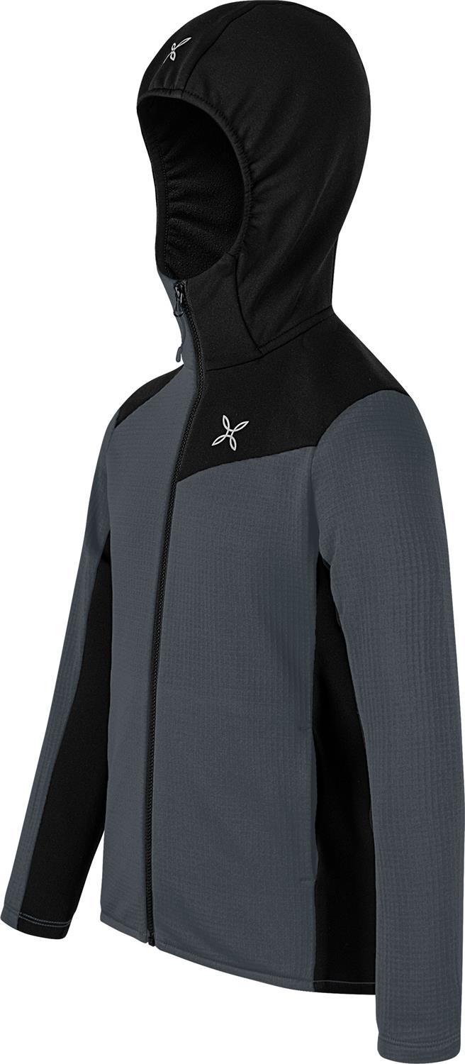 Montura - MELIS HOODED MAGLIA KIDS — PIOMBO — Immagine 2