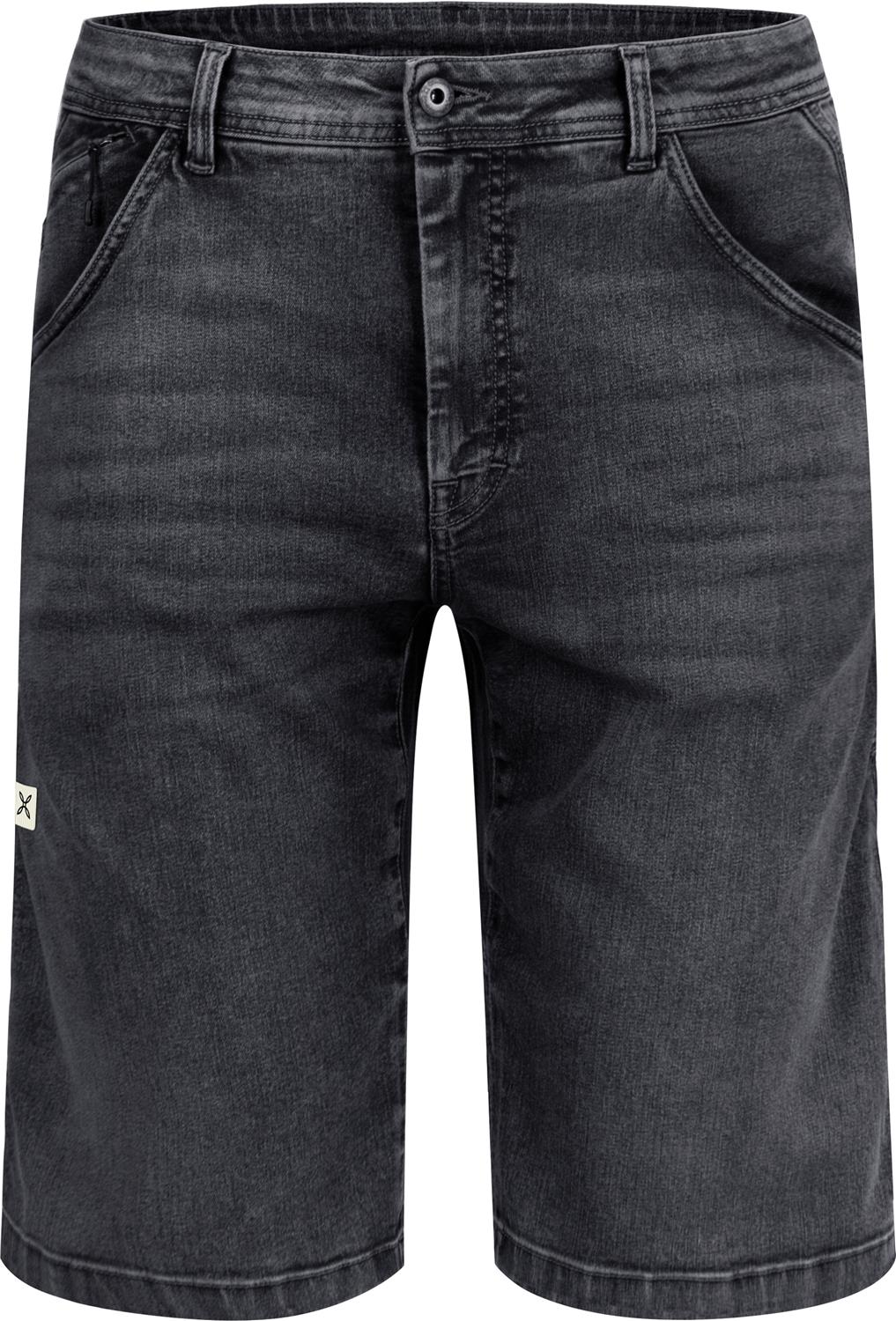 Montura - ALLEZ BLACK DENIM BERMUDA — BLACK DENIM — Vista frontale 1