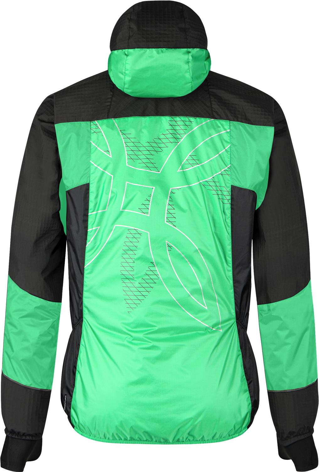 Montura - SKISKY EVO HOODED JACKET — VIBE GREEN — Vista posteriore 3