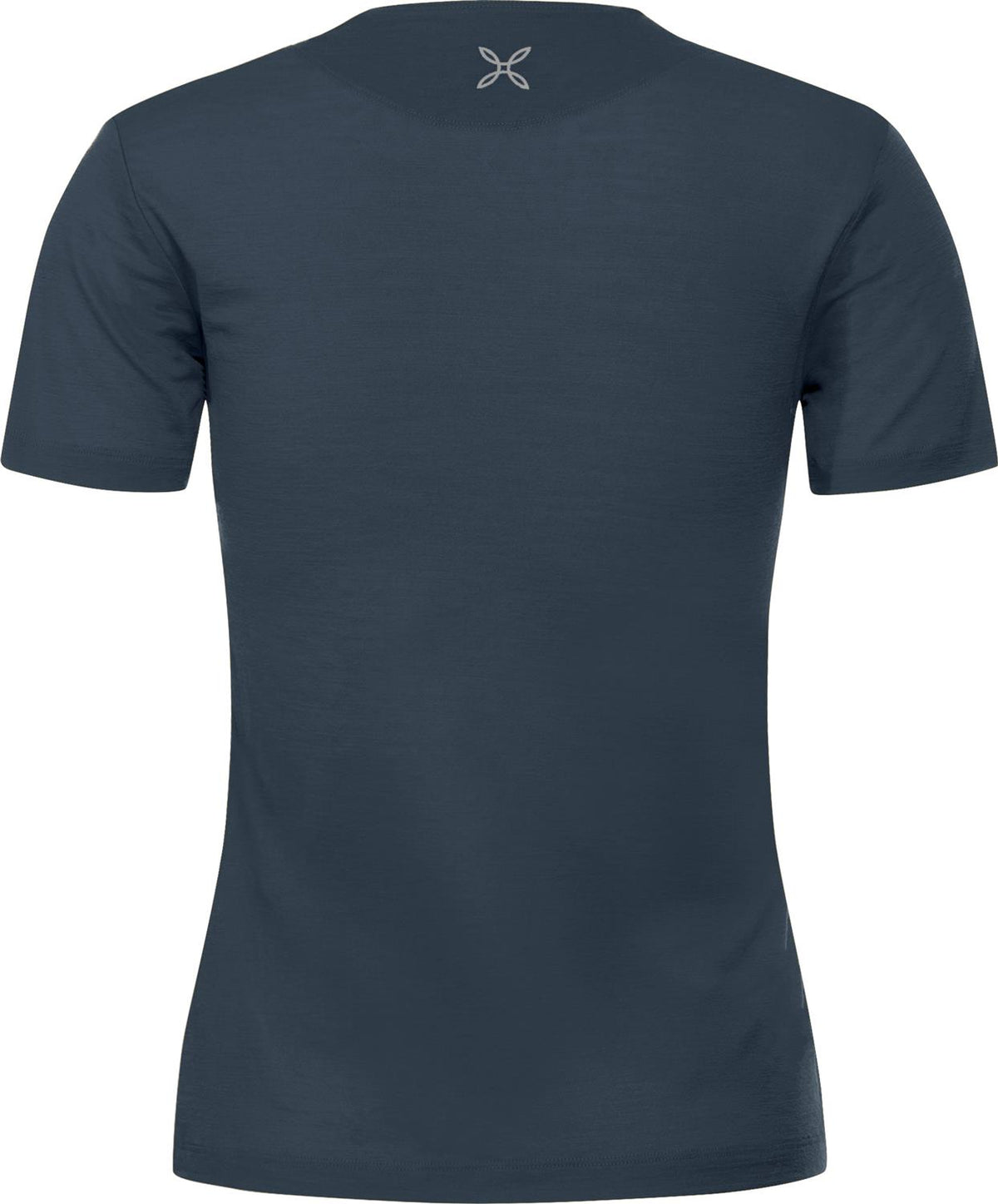 Montura - LOGO MERINO T-SHIRT WOMAN — BLUEBERRY — Vista posteriore 2