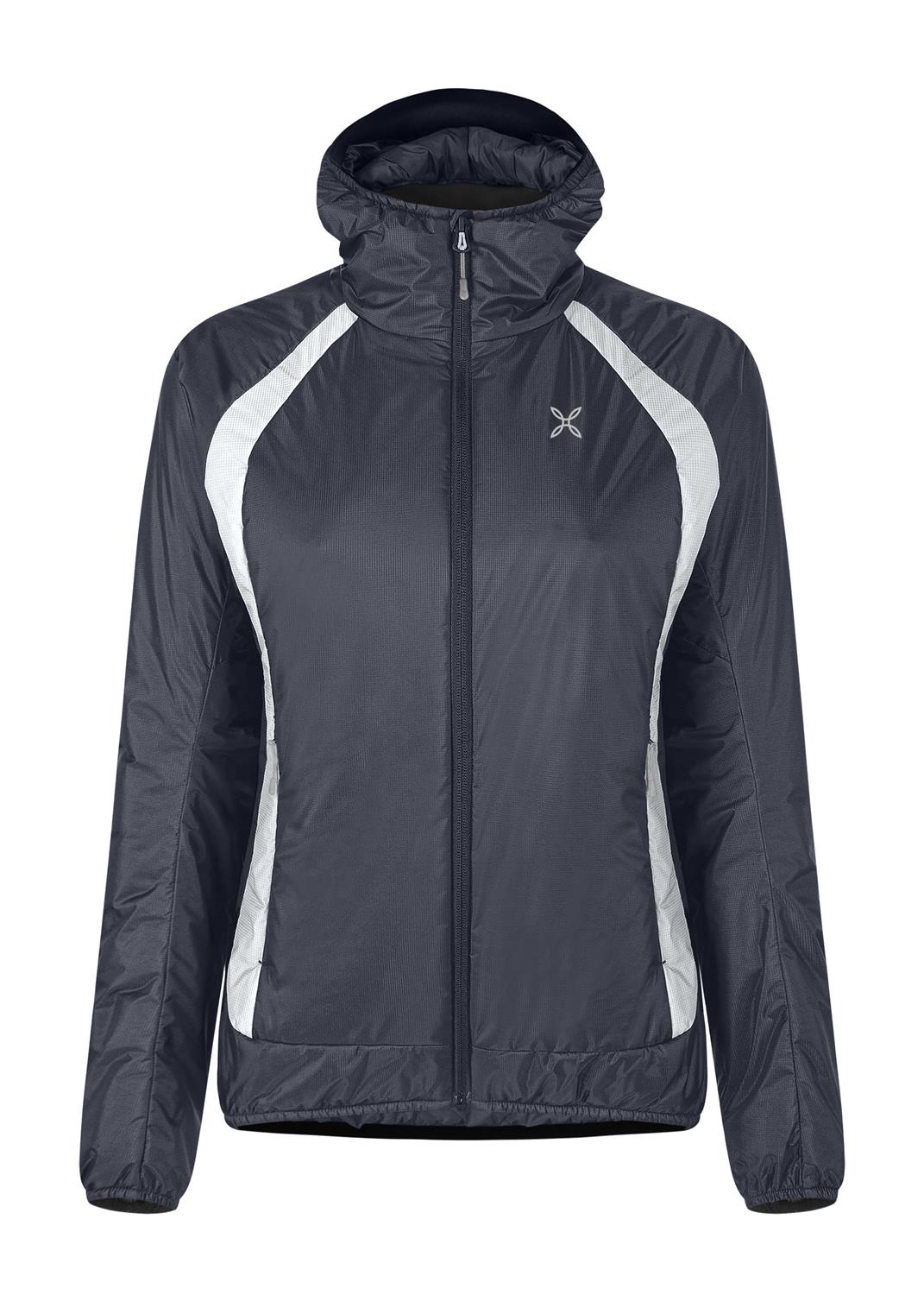 Montura - VULCAN 2.0 JACKET WOMAN — GRAPHITE BLUE/QUIET GREY — Vista frontale 1