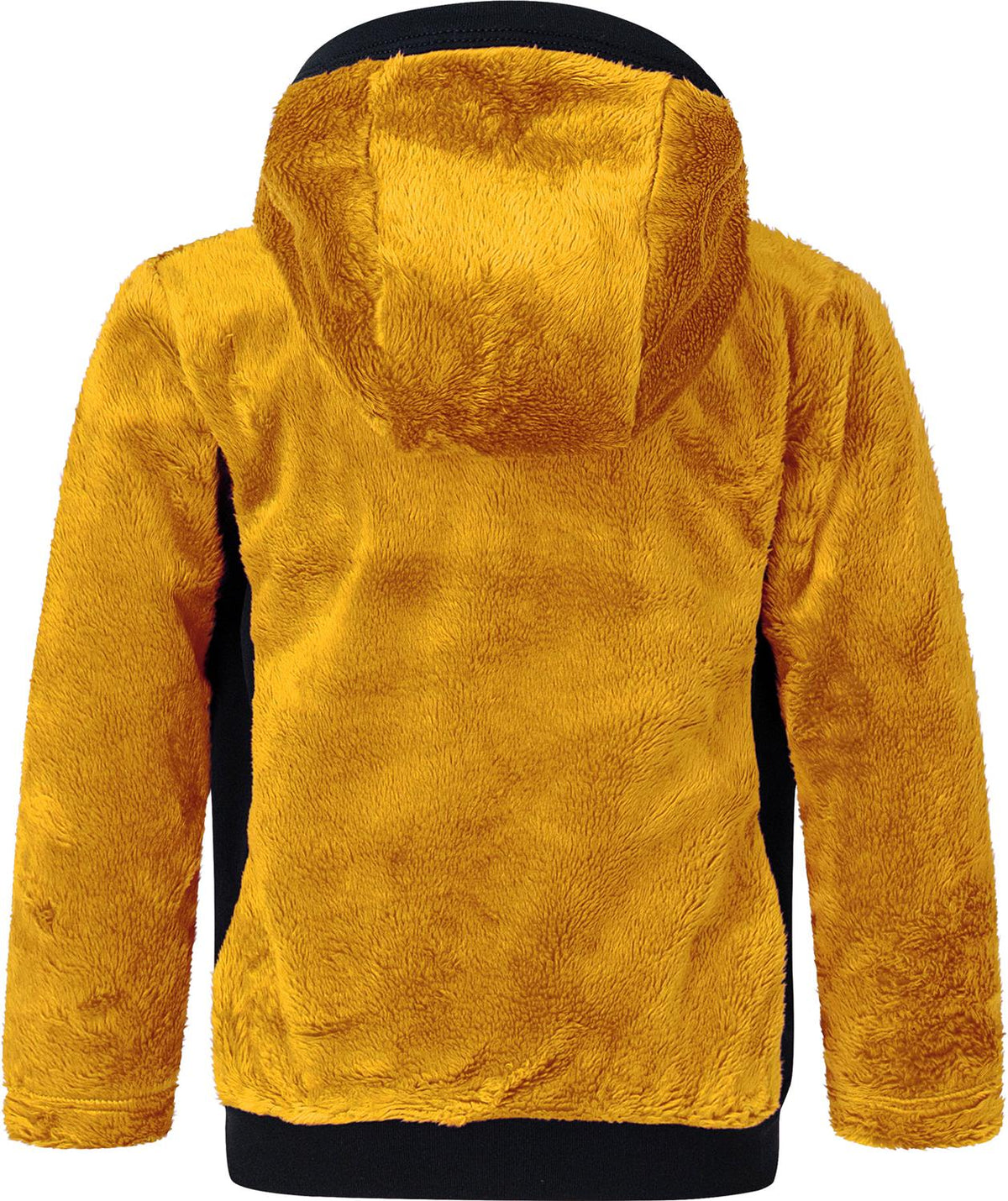 Montura - POLAR STRETCH HOODY JKT BABY — MUSTARD — Vista posteriore 3