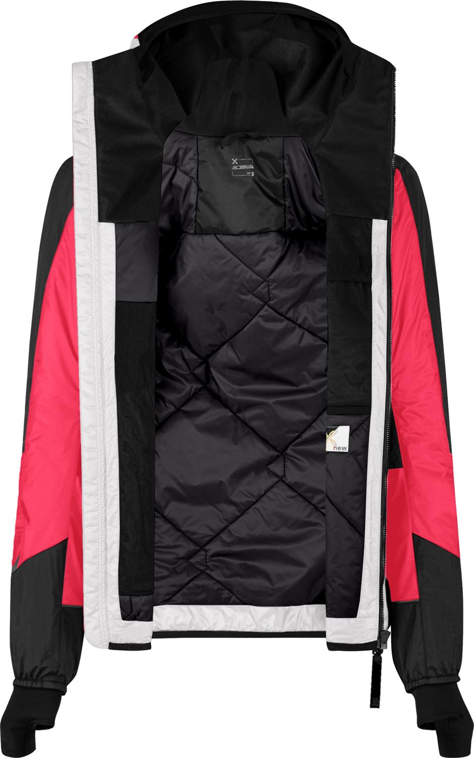Montura - SKISKY EVO HOODED JACKET WOMAN — QUIET GREY/ROSA SUGAR — Immagine 4