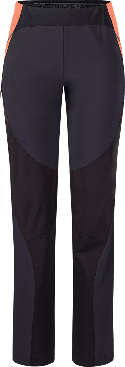 Montura - SYNTH PANTS WOMAN — ANTRACITE/MELON — Vista frontale 1
