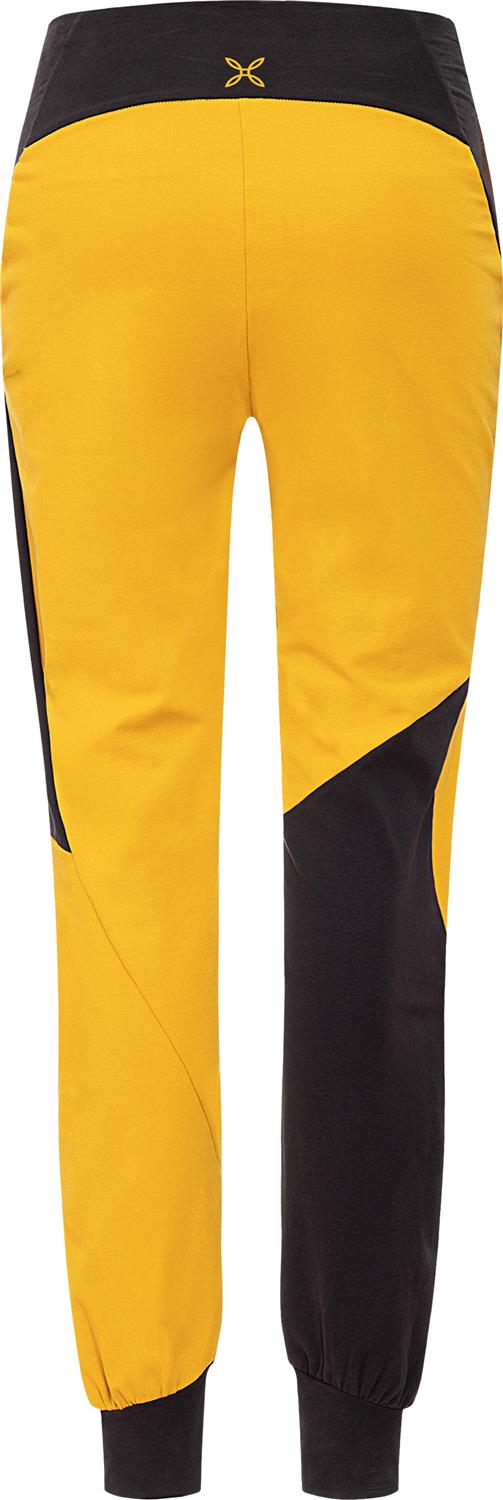Montura - SHIVA PANTS WOMAN — MUSTARD — Vista posteriore 3