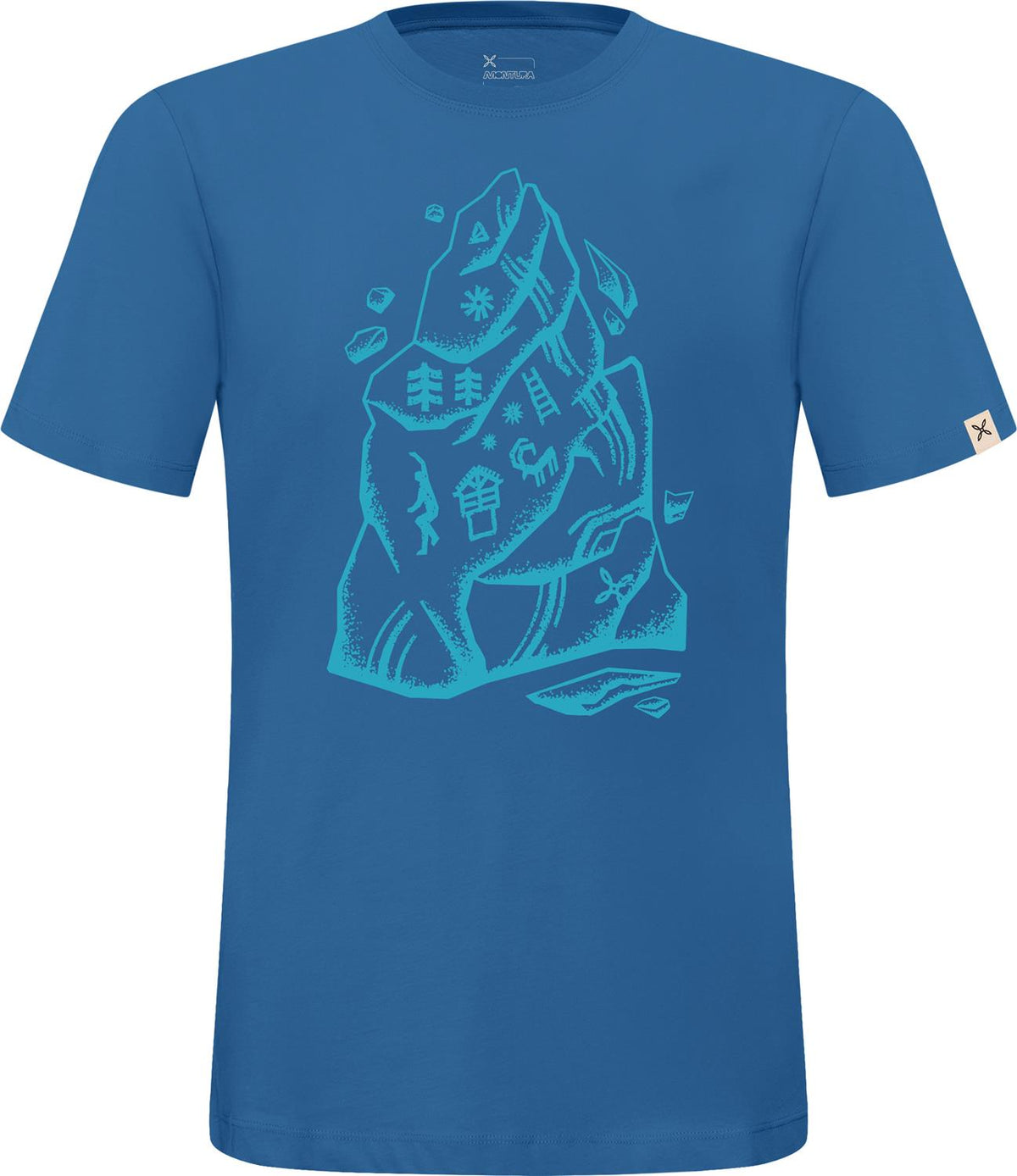 Montura - SPIRE T-SHIRT — B.BLUE — Vista frontale 1