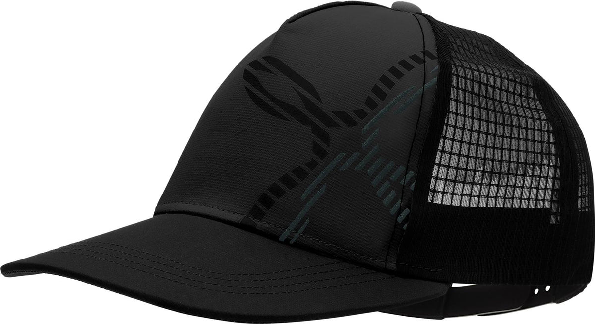 Montura - LOGO PRINT CAP — BLACK — Vista frontale 1