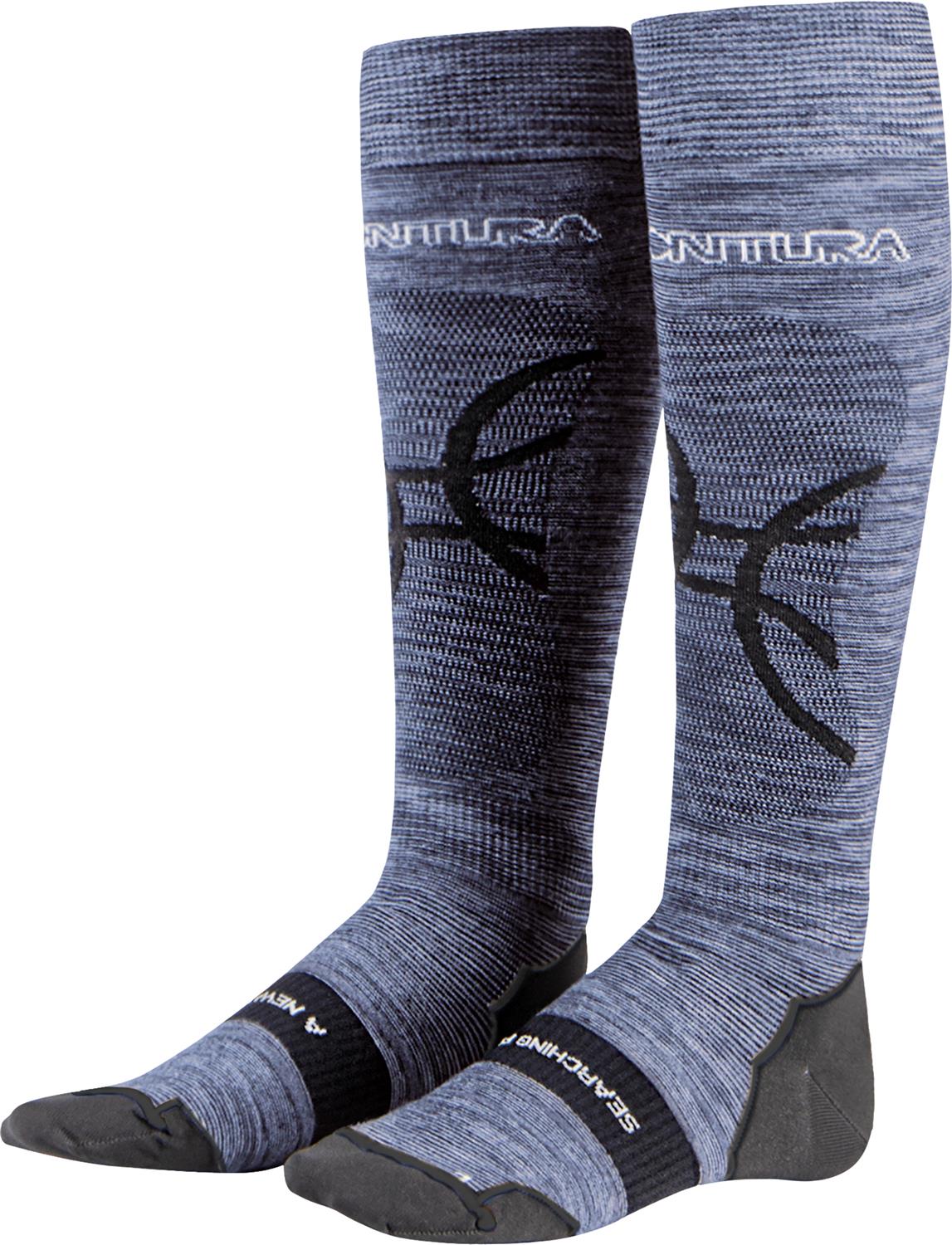 Montura - MERINO WOOL LIGHT SOCKS — DUSK/VERDE SALVIA — Vista frontale 1