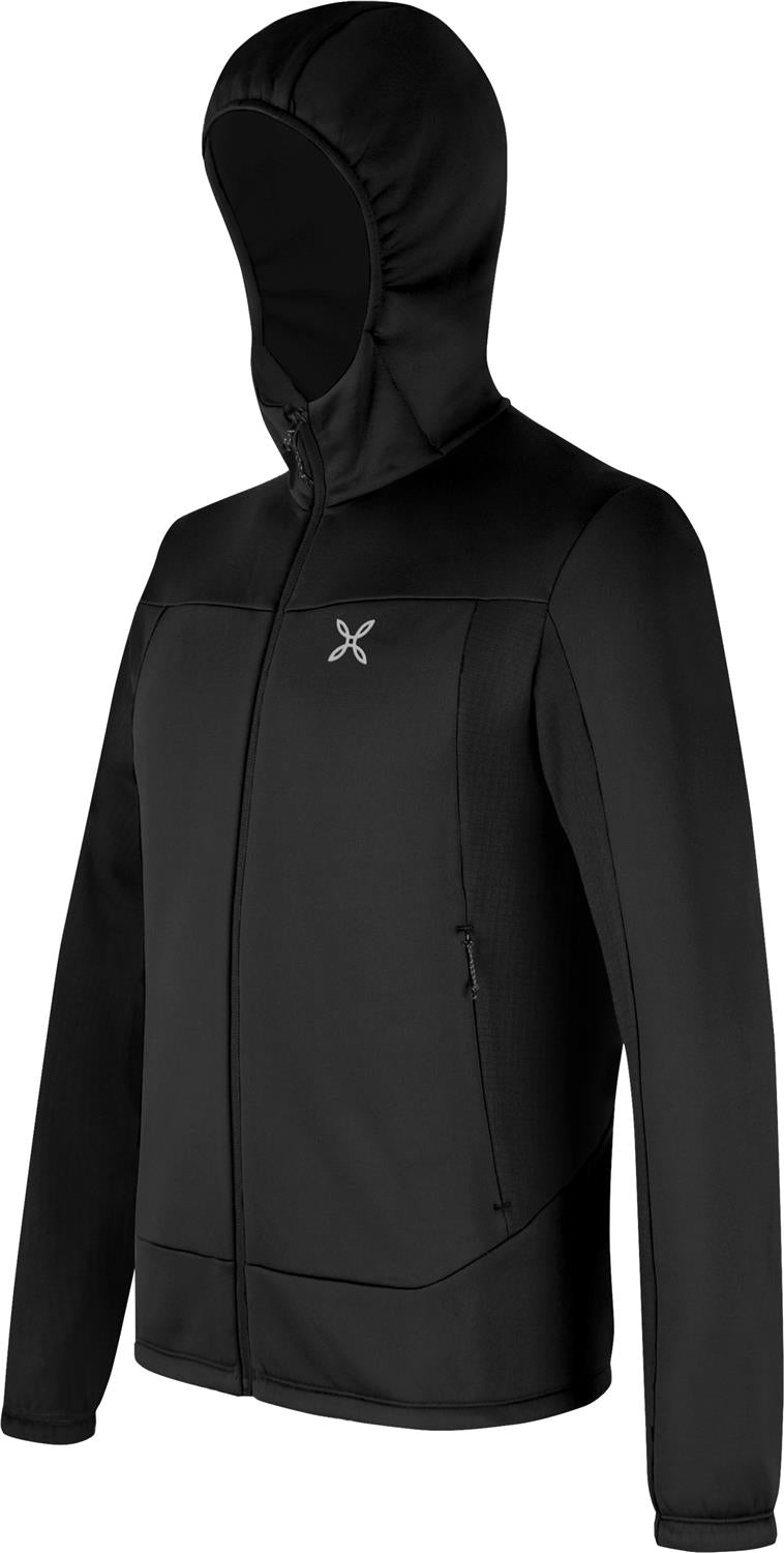 Montura - PULSE HOODED MAGLIA — BLACK — Immagine 2