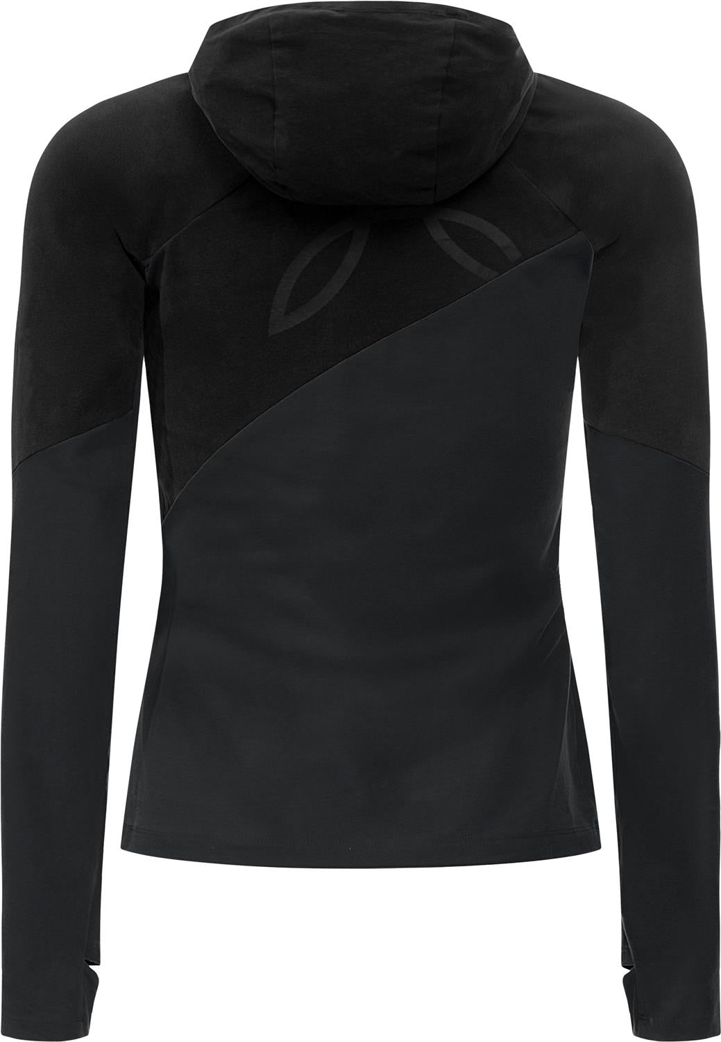 Montura - FREE EVO HOODED MAGLIA WOMAN — ARDESIA — Vista posteriore 3