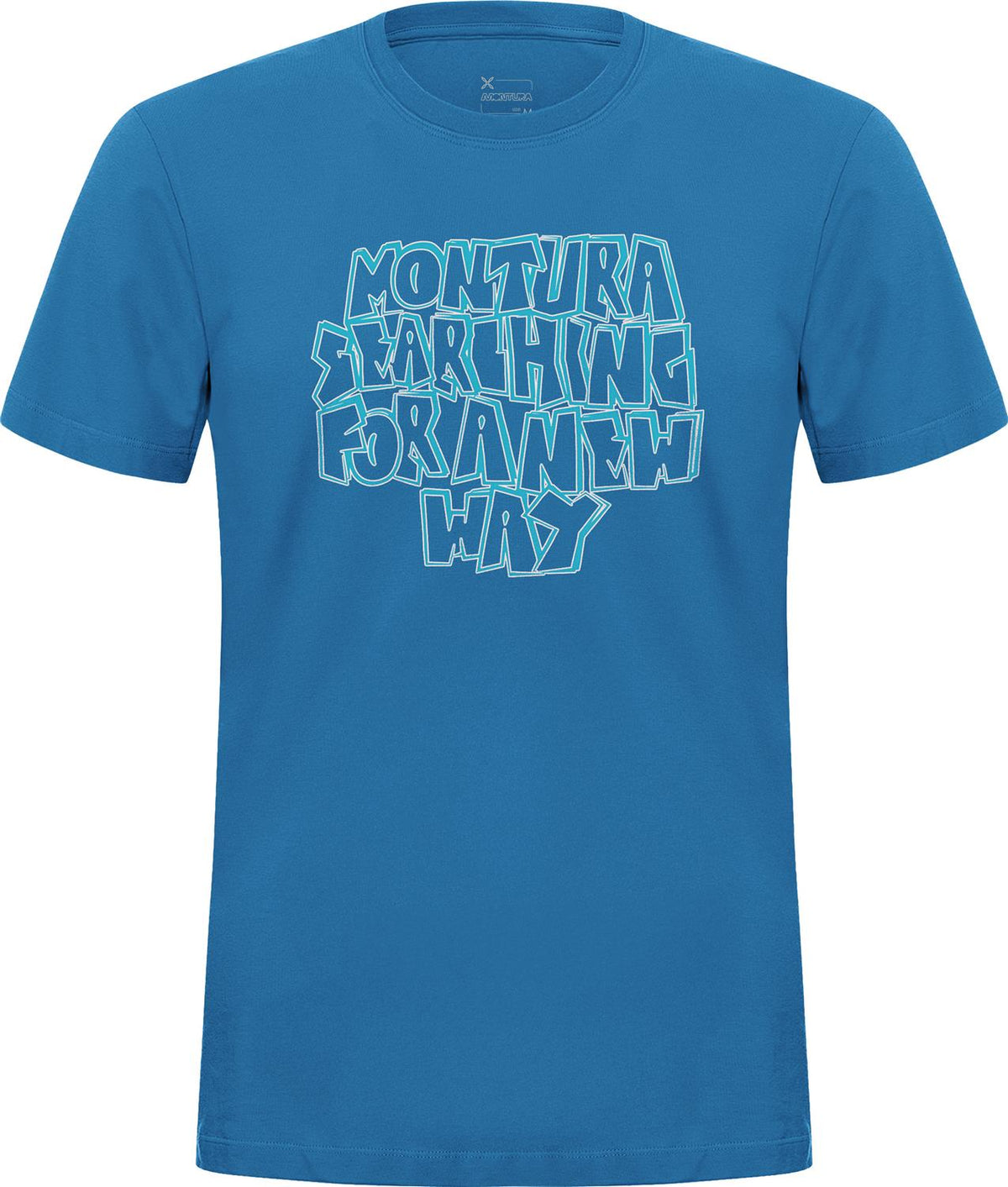 Montura - KNOTS T-SHIRT — B.BLUE — Vista frontale 1