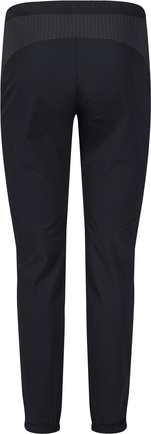 Montura - PEAK PANTS — BLACK/SUNNY LIME — Vista posteriore 3
