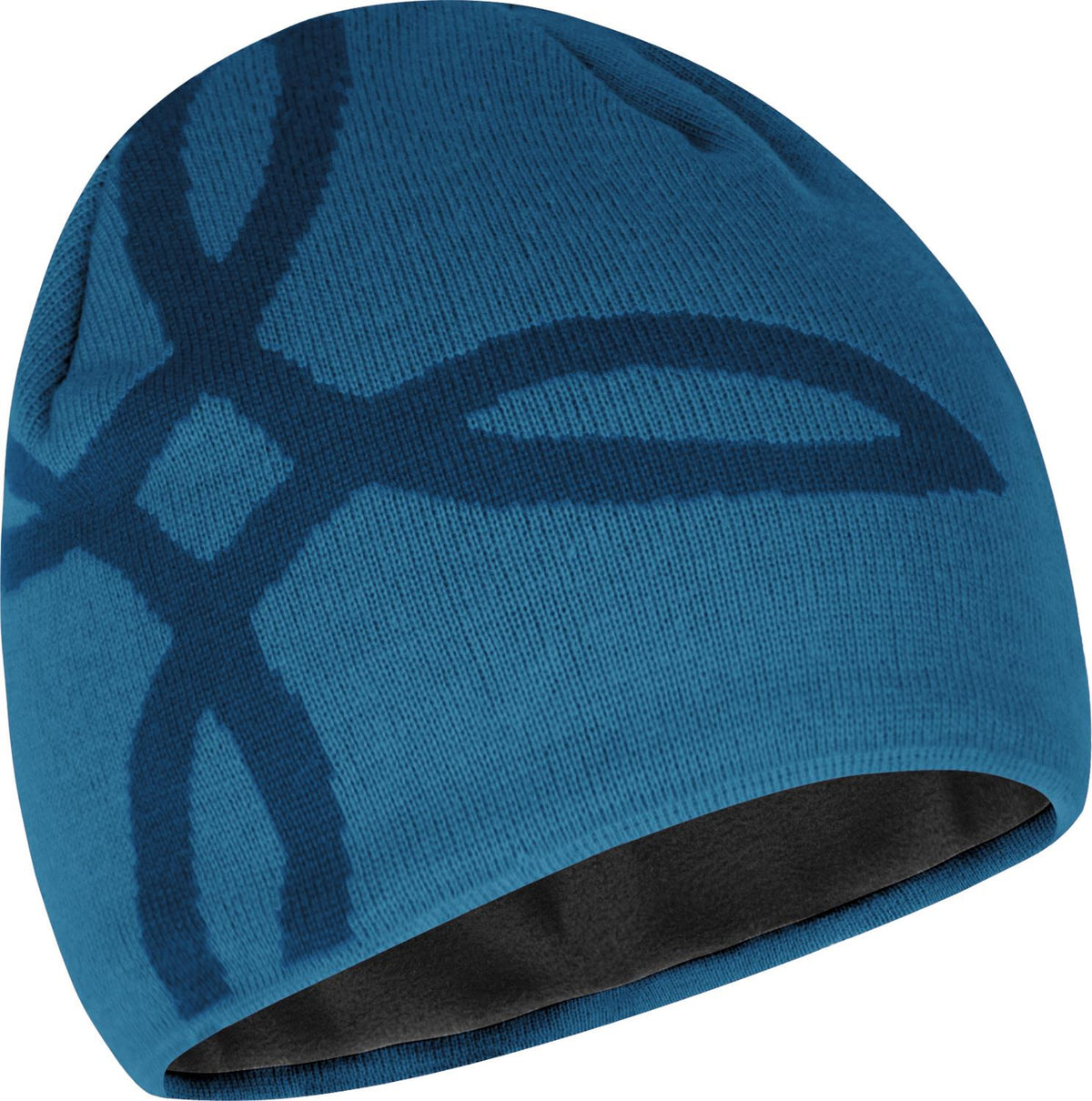 Montura - LOGO LINED BEANIE — STEEL BLUE — Vista frontale 1