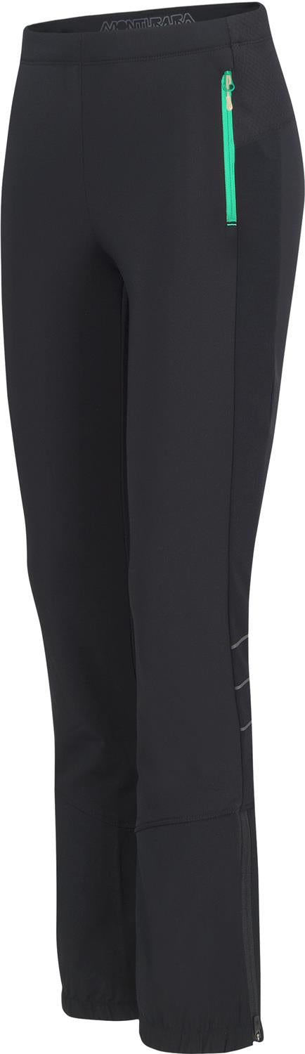 Montura - POISON PANTS WOMAN — BLACK/BRIGHT TEAL — Immagine 2