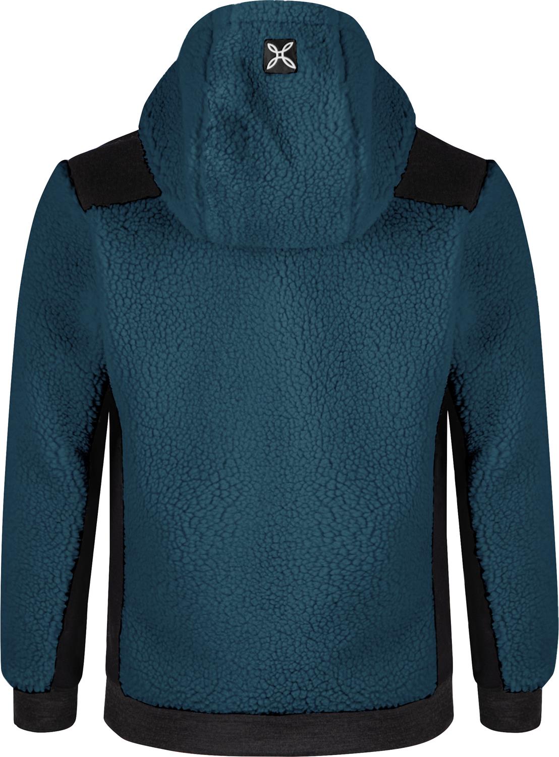 Montura - SHERPA HALF ZIP MAGLIA KIDS — STEEL BLUE — Vista posteriore 3