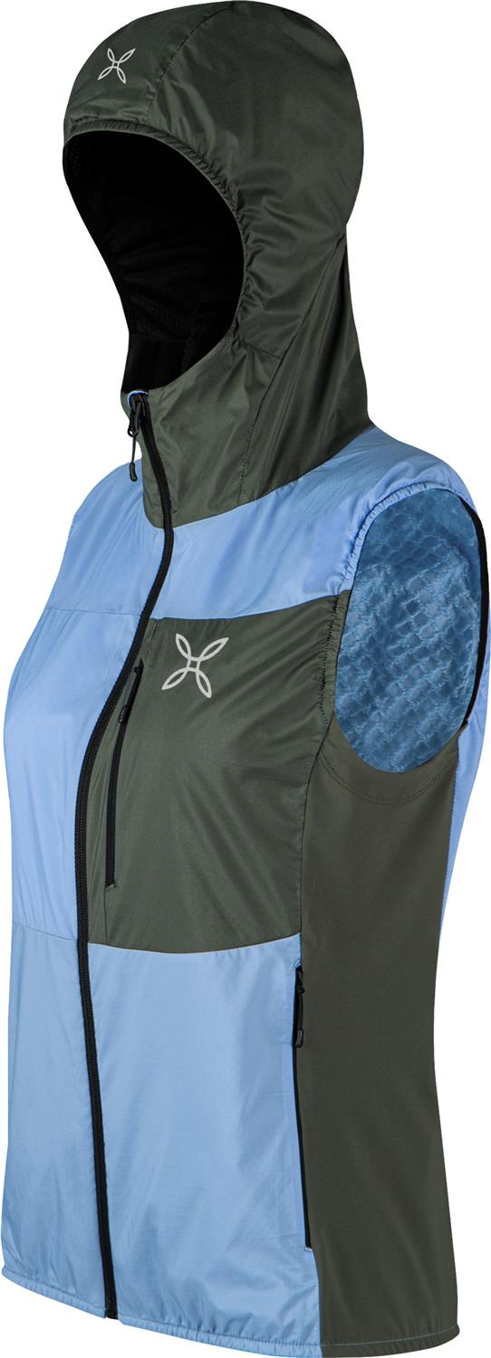 Montura - TRACCIA OCTA HOODED VEST WOMAN — DUSK/VERDE SALVIA — Immagine 2