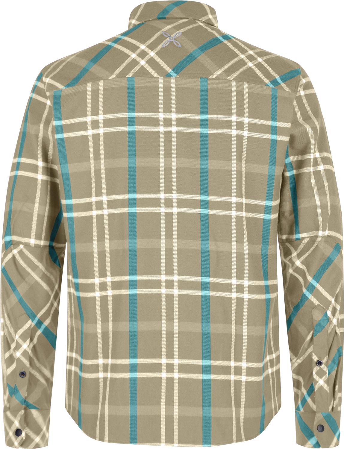 Montura - CHECK SHIRT — DESERT BEIGE/CRYSTAL BLUE — Vista posteriore 2