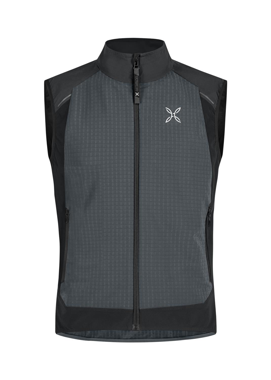 Montura - WIND REVOLUTION VEST — PIOMBO — Vista frontale 1